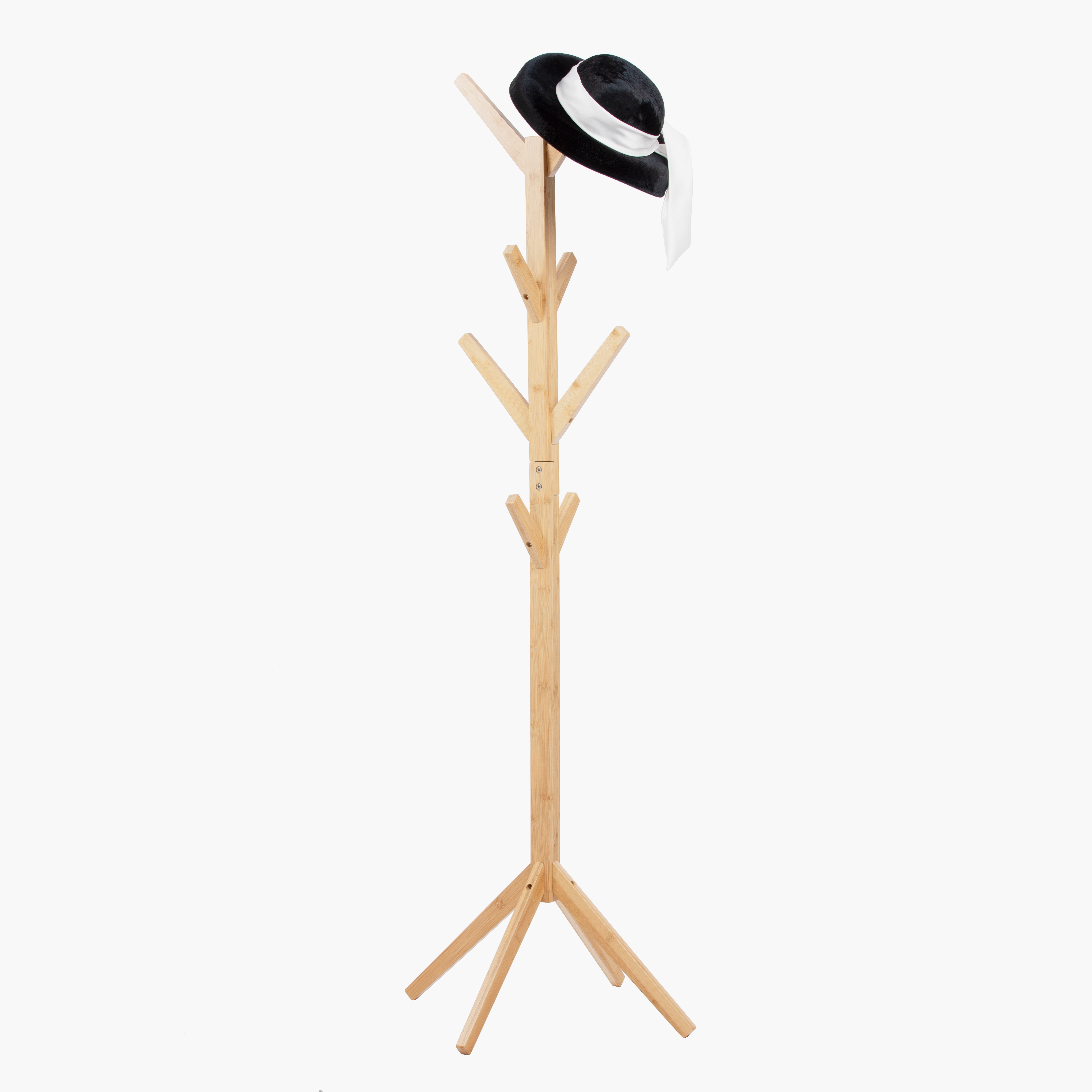 Covara Natura Bamboo Coat Rack - 60x60x168 cm-hbxbedroom-bedroomaccessories-hangers-image-3