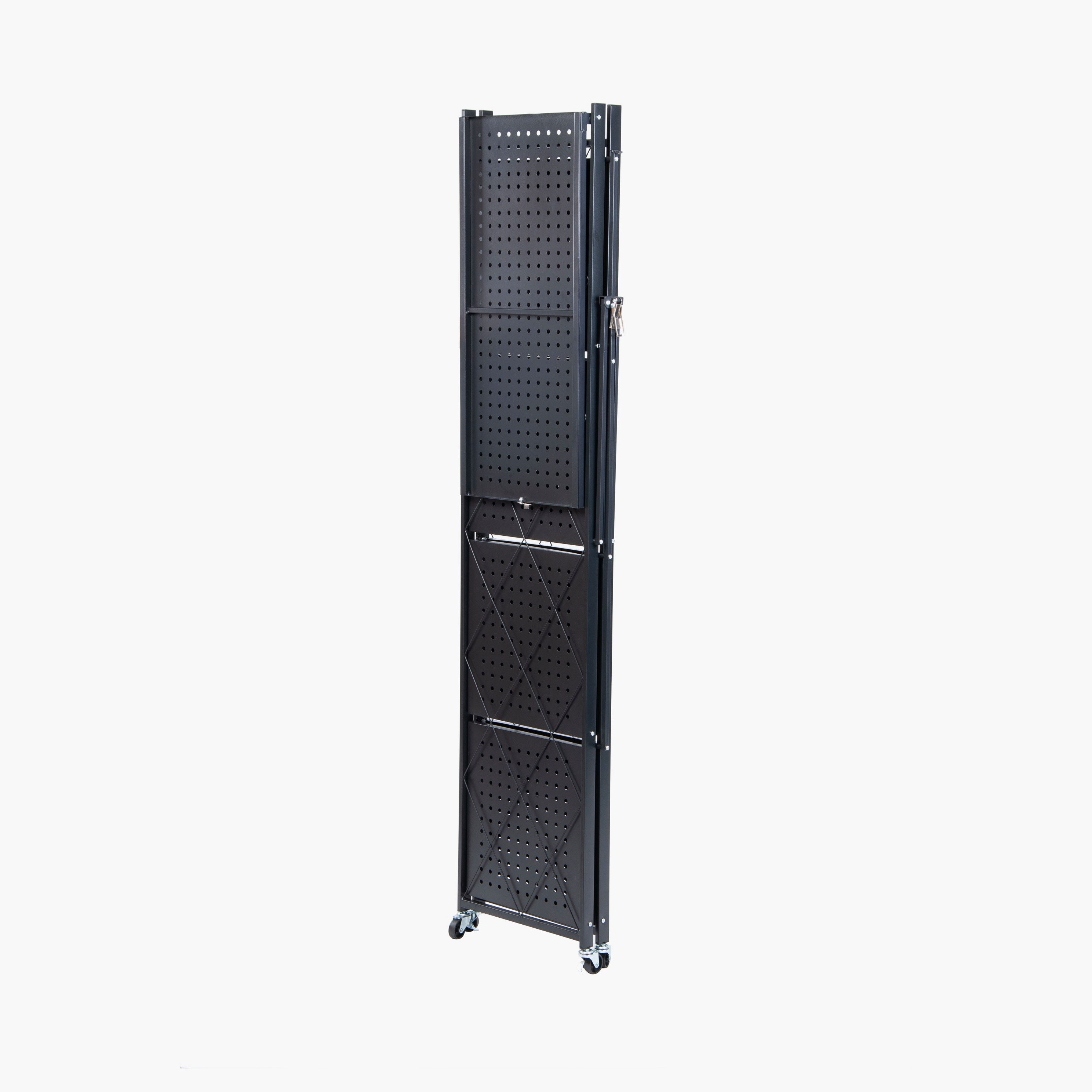 Oxford 5-Tier Foldable Storage Rack - 70x34x163 cm-hbxbedroom-bedroomaccessories-bedroomstorage-image-4