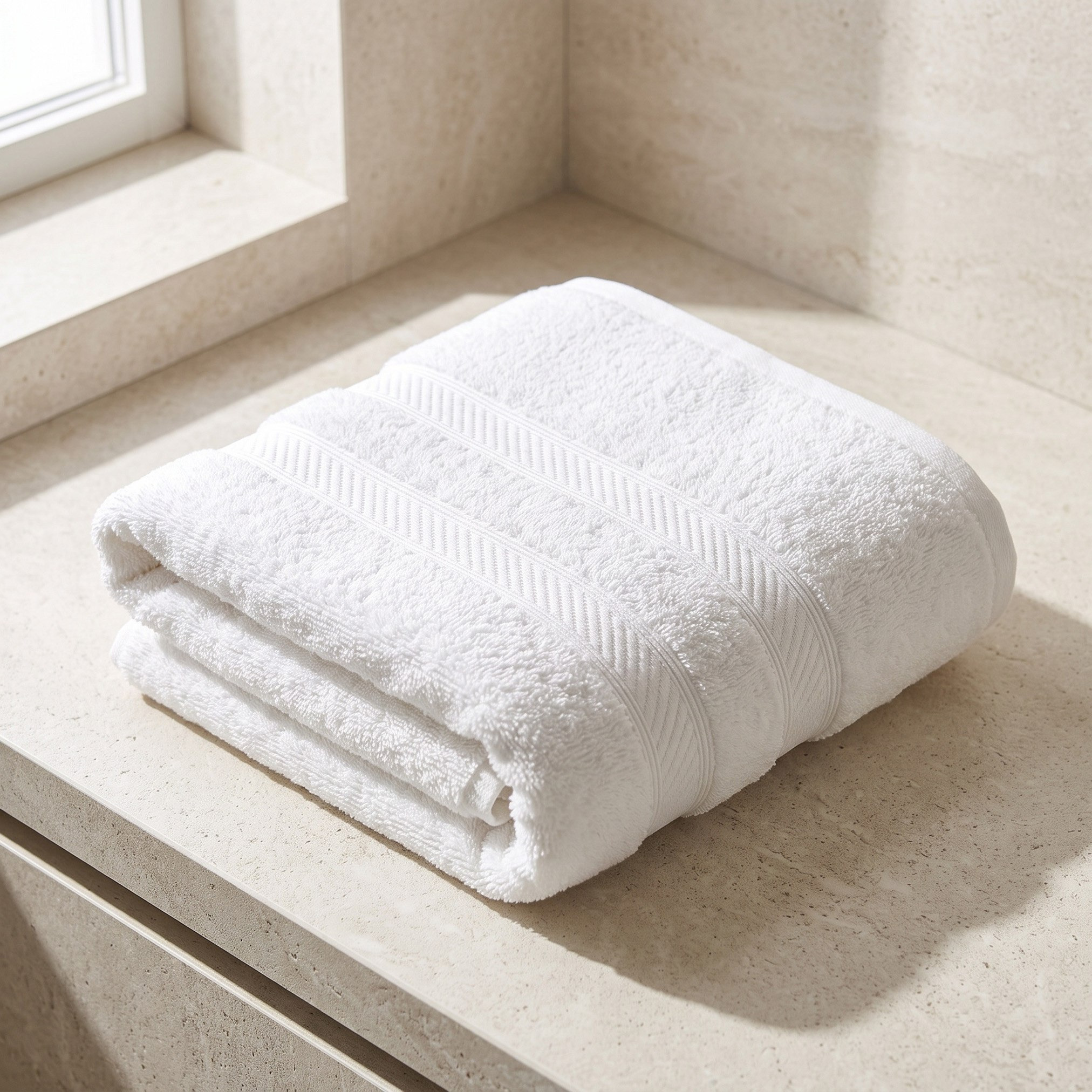 Essential Plus Combed Bath Towel - 70x140 cm-hbxbathroom-bathroomtextiles-image-1