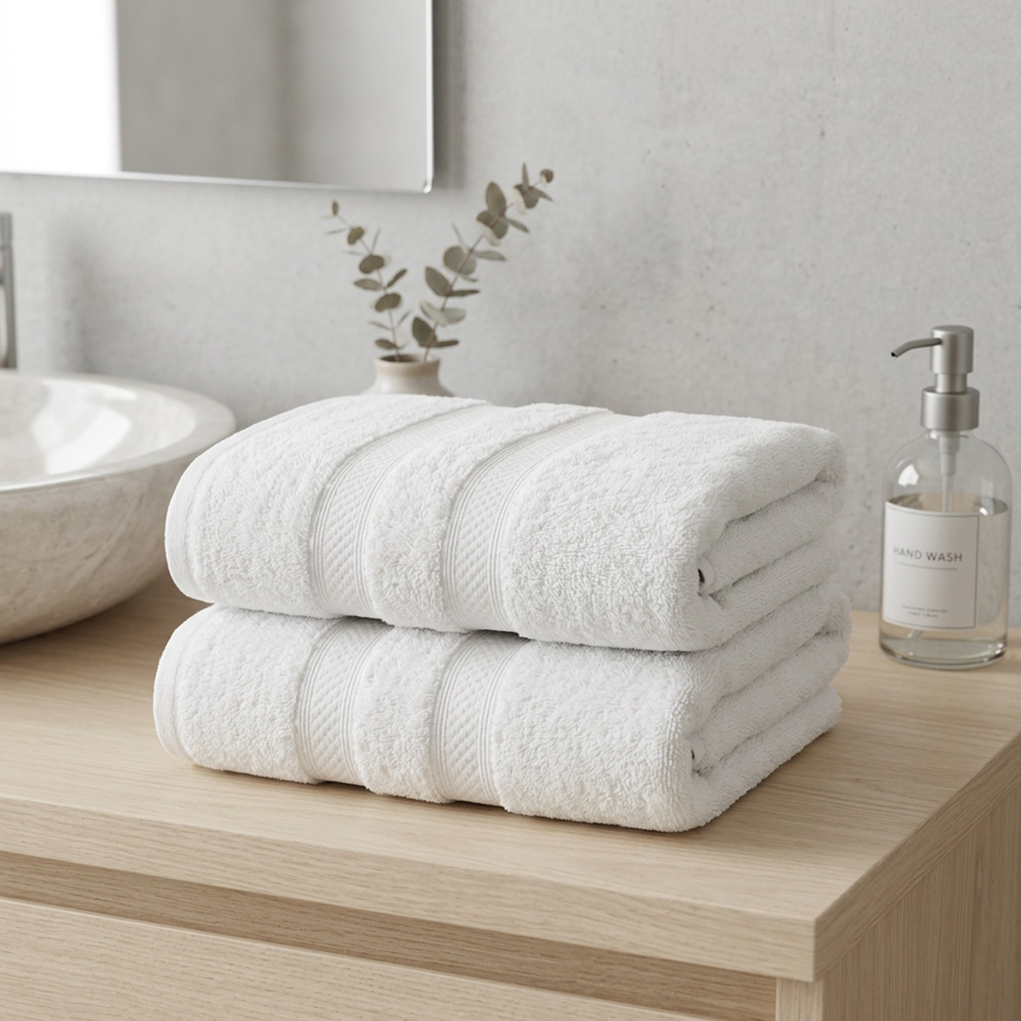 Essential Plus Combed Bath Towel - 70x140 cm-hbxbathroom-bathroomtextiles-image-4
