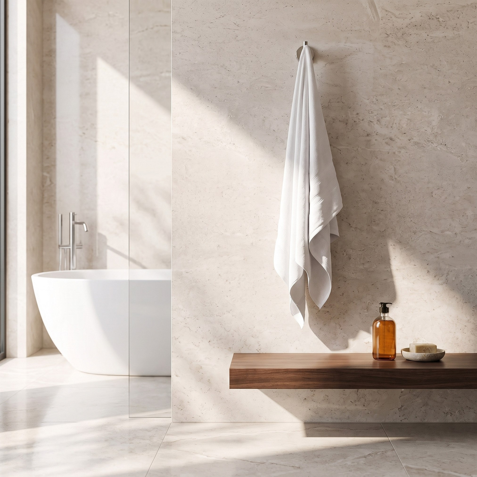Essential Plus Combed Bath Sheet - 90x150 cm-hbxbathroom-bathroomtextiles-image-4