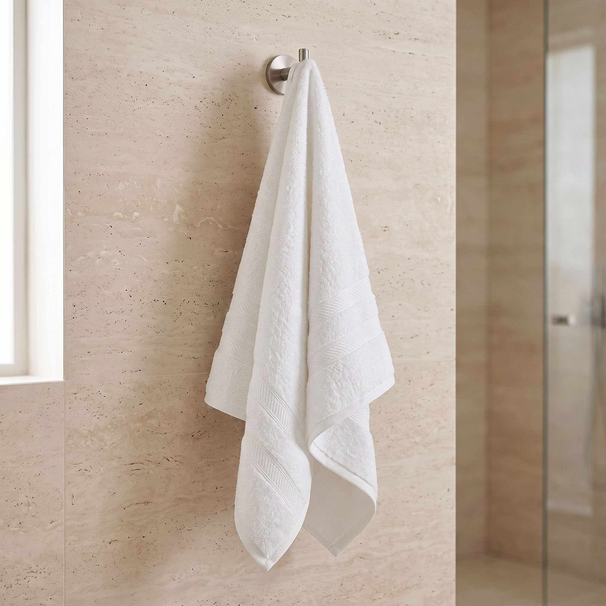 طقم مناشف ممشطة 6 قطع من إسينشال بلس-hbxbathroom-bathroomtextiles-image-2