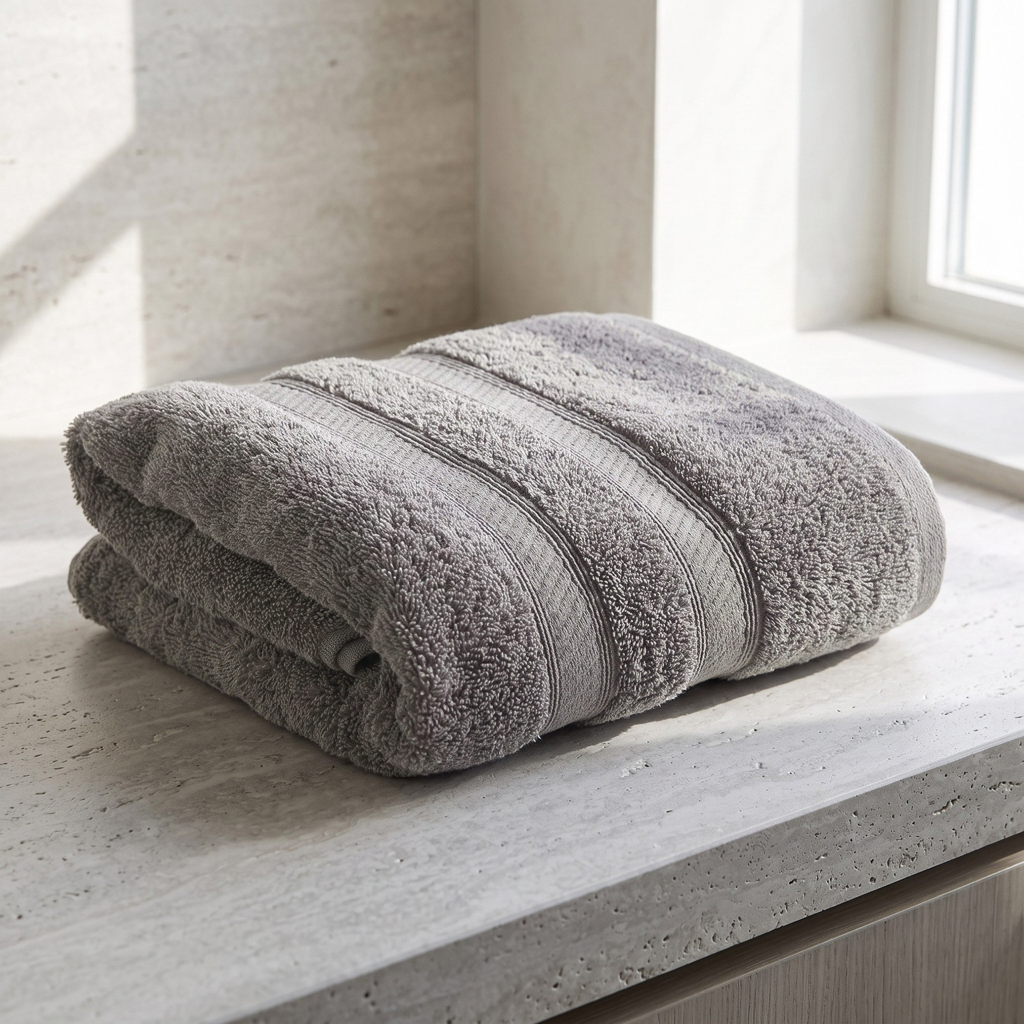 Essential Plus Combed Bath Towel - 70x140 cm-hbxbathroom-bathroomtextiles-image-1