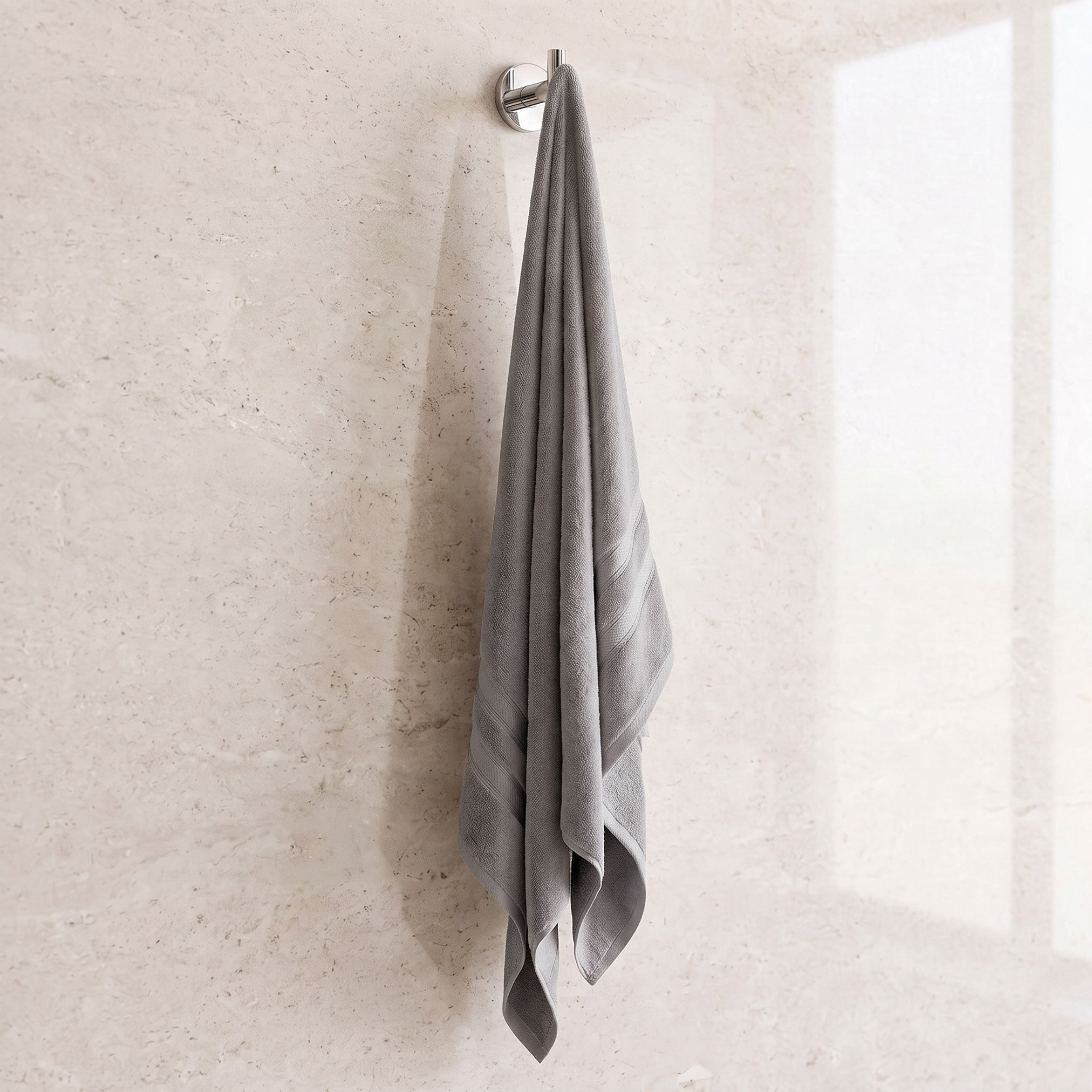 فوطة استحمام كبيرة من قطن ممشط - إسينشال بلس - 90×150 سم-hbxbathroom-bathroomtextiles-image-2