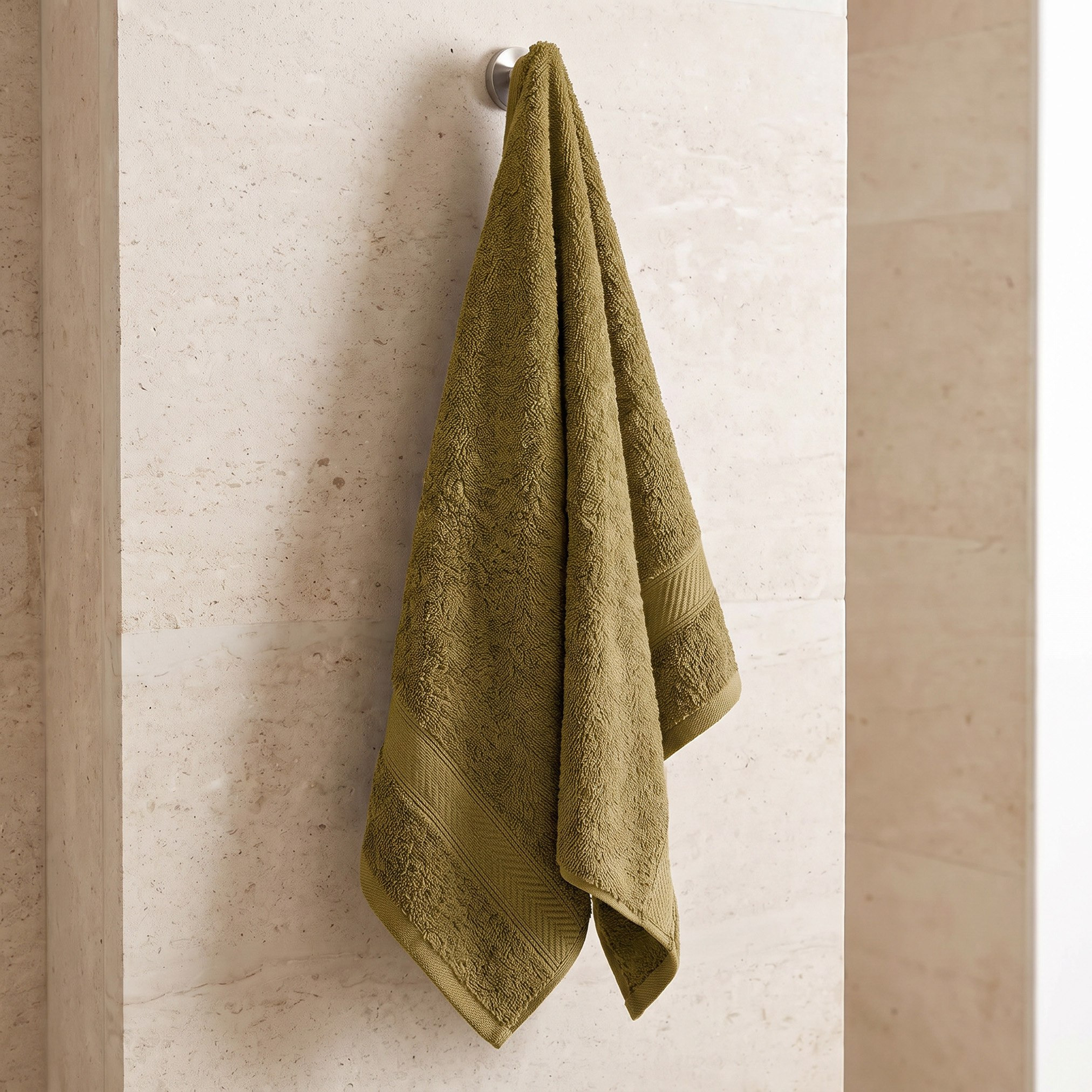 طقم مناشف وجه ممشطة 4 قطع من إسينشال بلس - 30x30 سم-hbxbathroom-bathroomtextiles-image-2