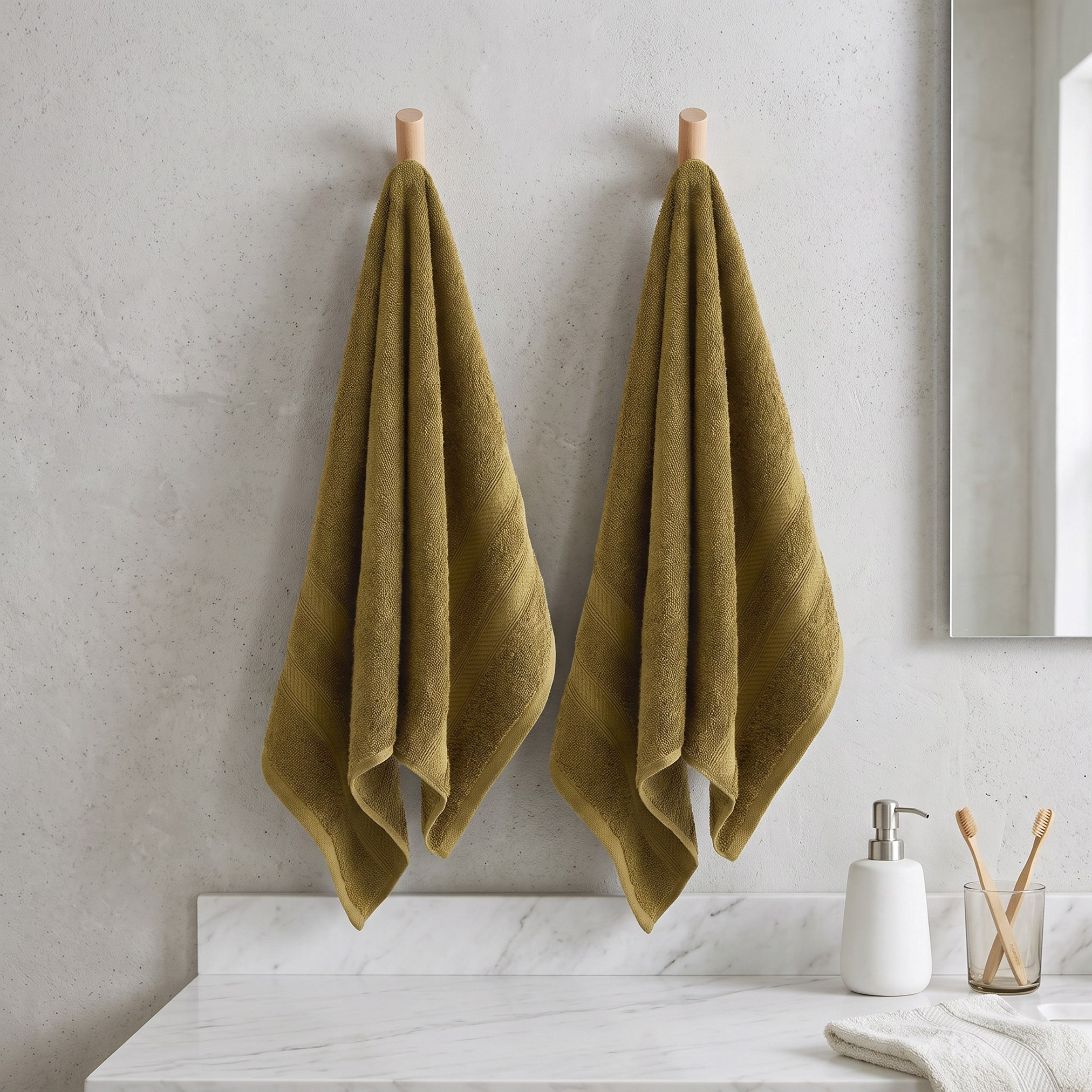 منشفة يد ممشطة من إسينشال بلس - 50×90 سم-hbxbathroom-bathroomtextiles-image-5