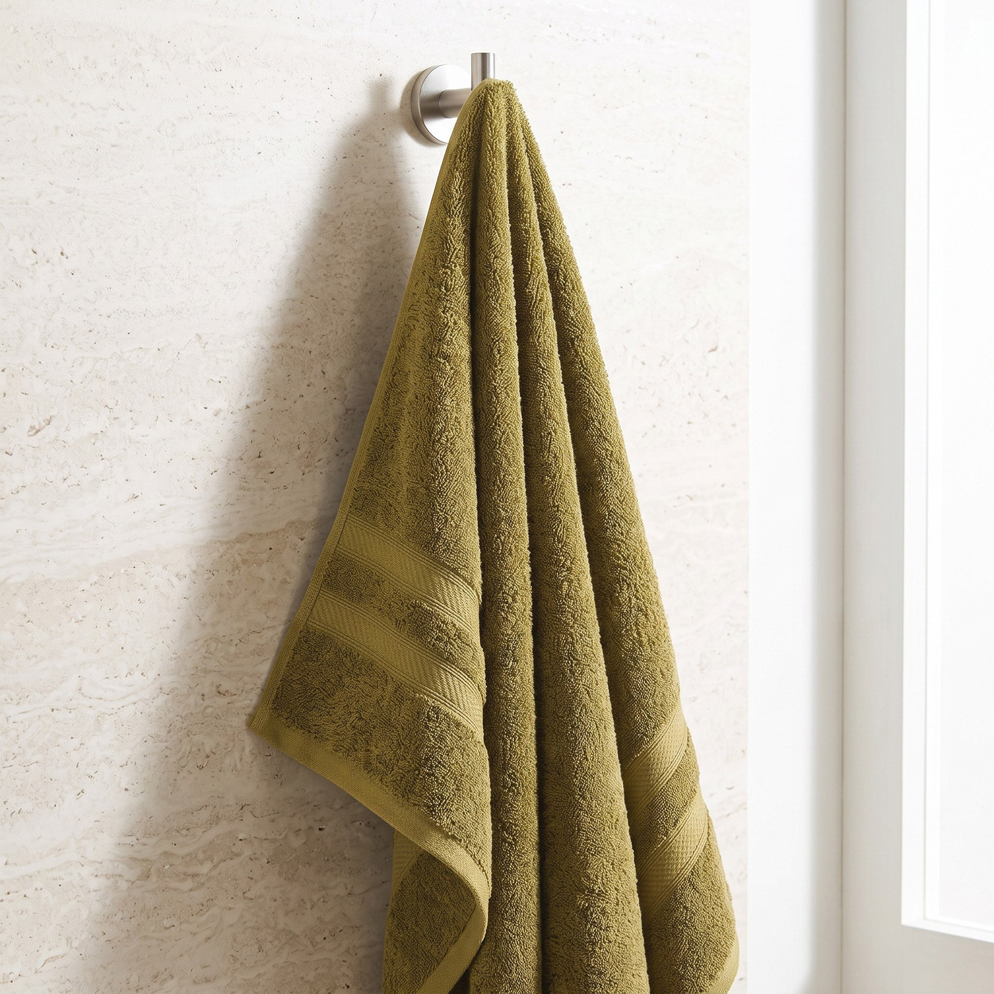 منشفة حمام ممشطة من إسينشال بلس - 70x140 سم-hbxbathroom-bathroomtextiles-image-2