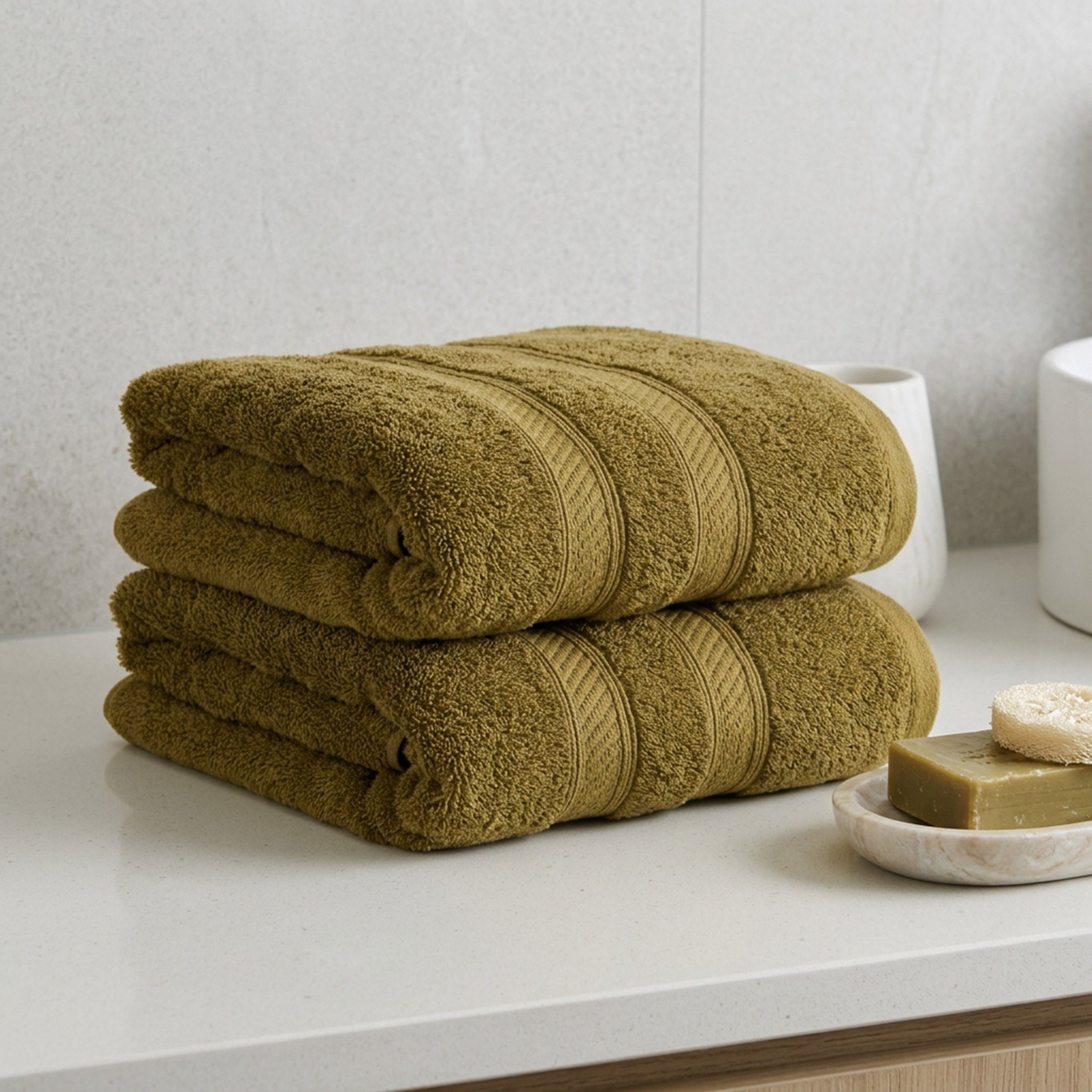 منشفة حمام ممشطة من إسينشال بلس - 70x140 سم-hbxbathroom-bathroomtextiles-image-4