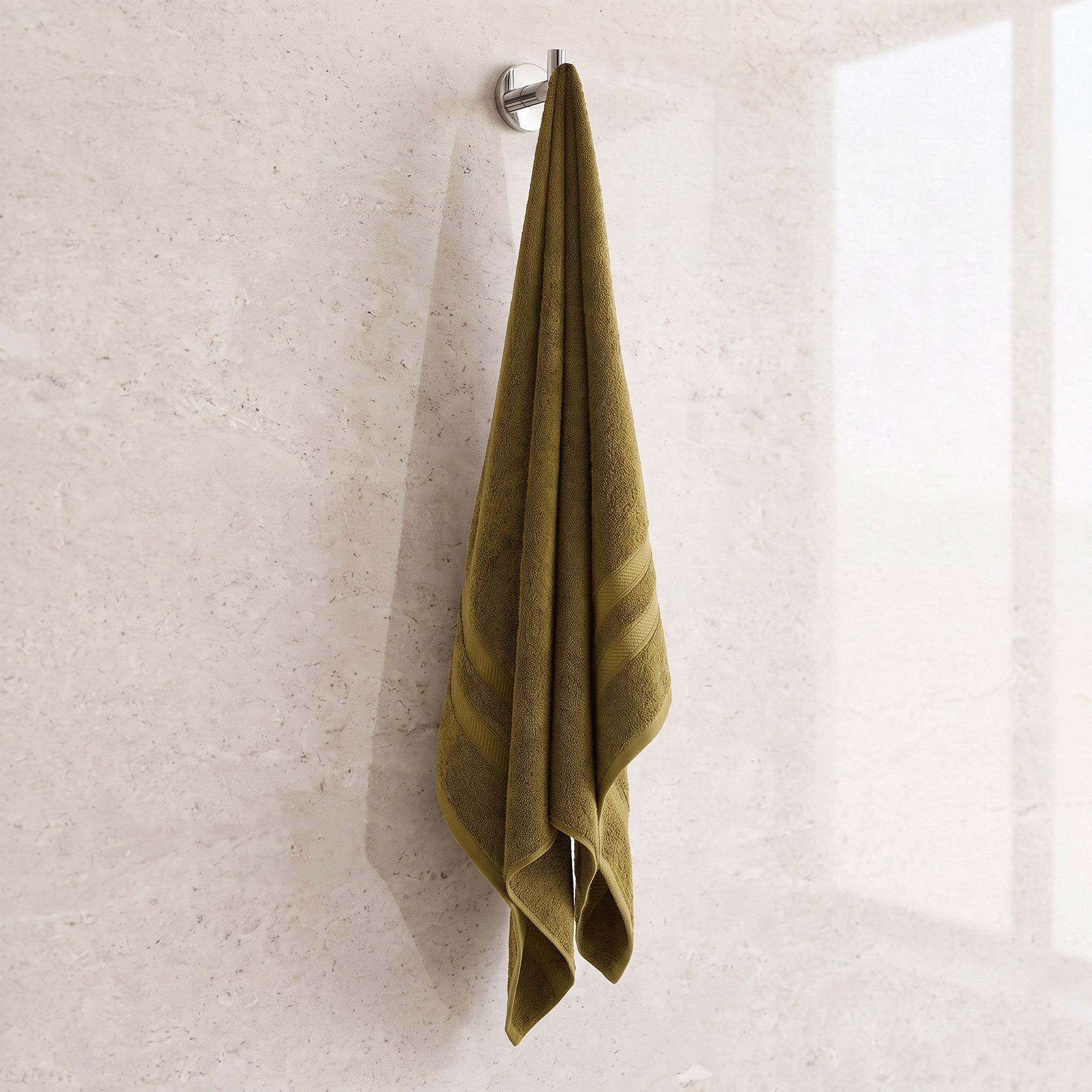 فوطة استحمام كبيرة من قطن ممشط - إسينشال بلس - 90×150 سم-hbxbathroom-bathroomtextiles-image-2