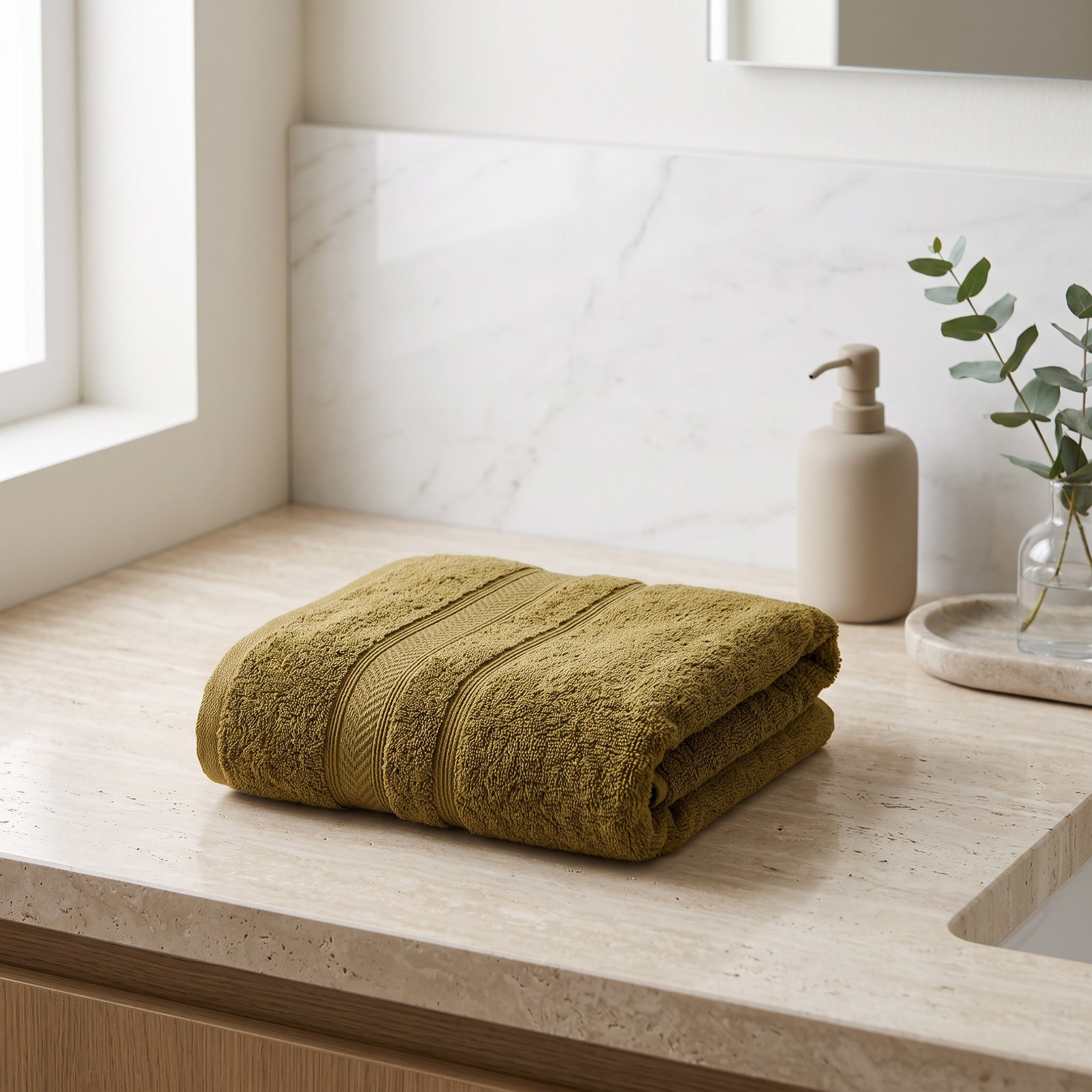 فوطة استحمام كبيرة من قطن ممشط - إسينشال بلس - 90×150 سم-hbxbathroom-bathroomtextiles-image-5