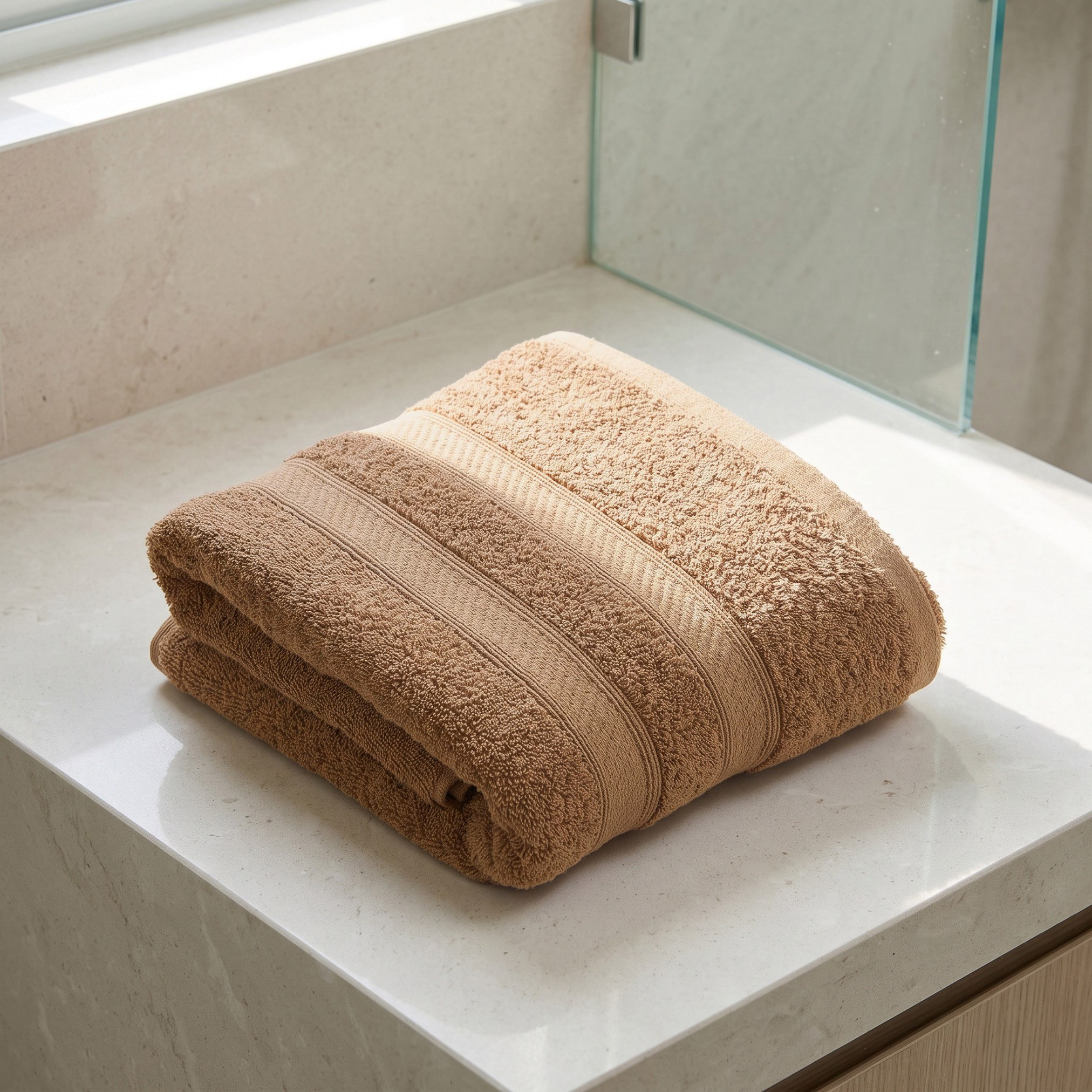 Essential Plus Combed Bath Towel - 70x140 cm-hbxbathroom-bathroomtextiles-image-1