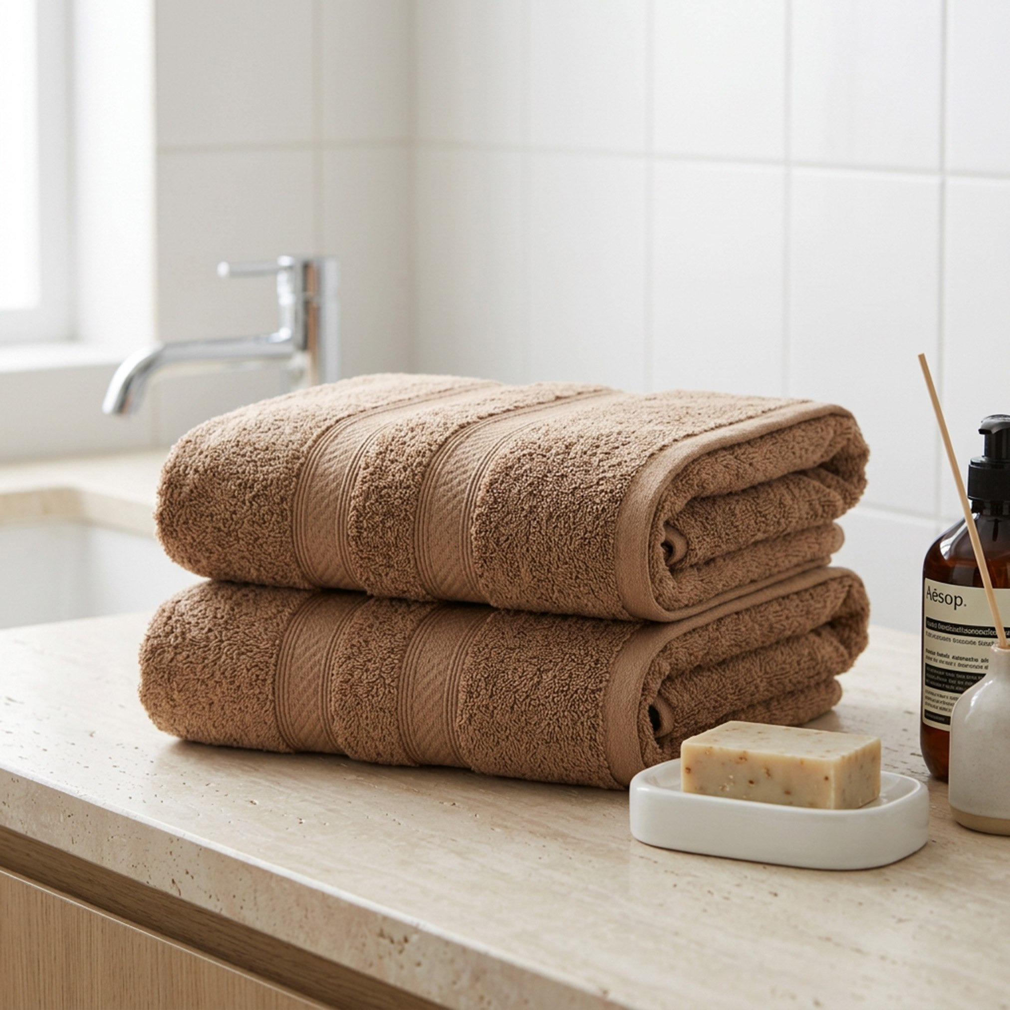Essential Plus Combed Bath Towel - 70x140 cm-hbxbathroom-bathroomtextiles-image-5