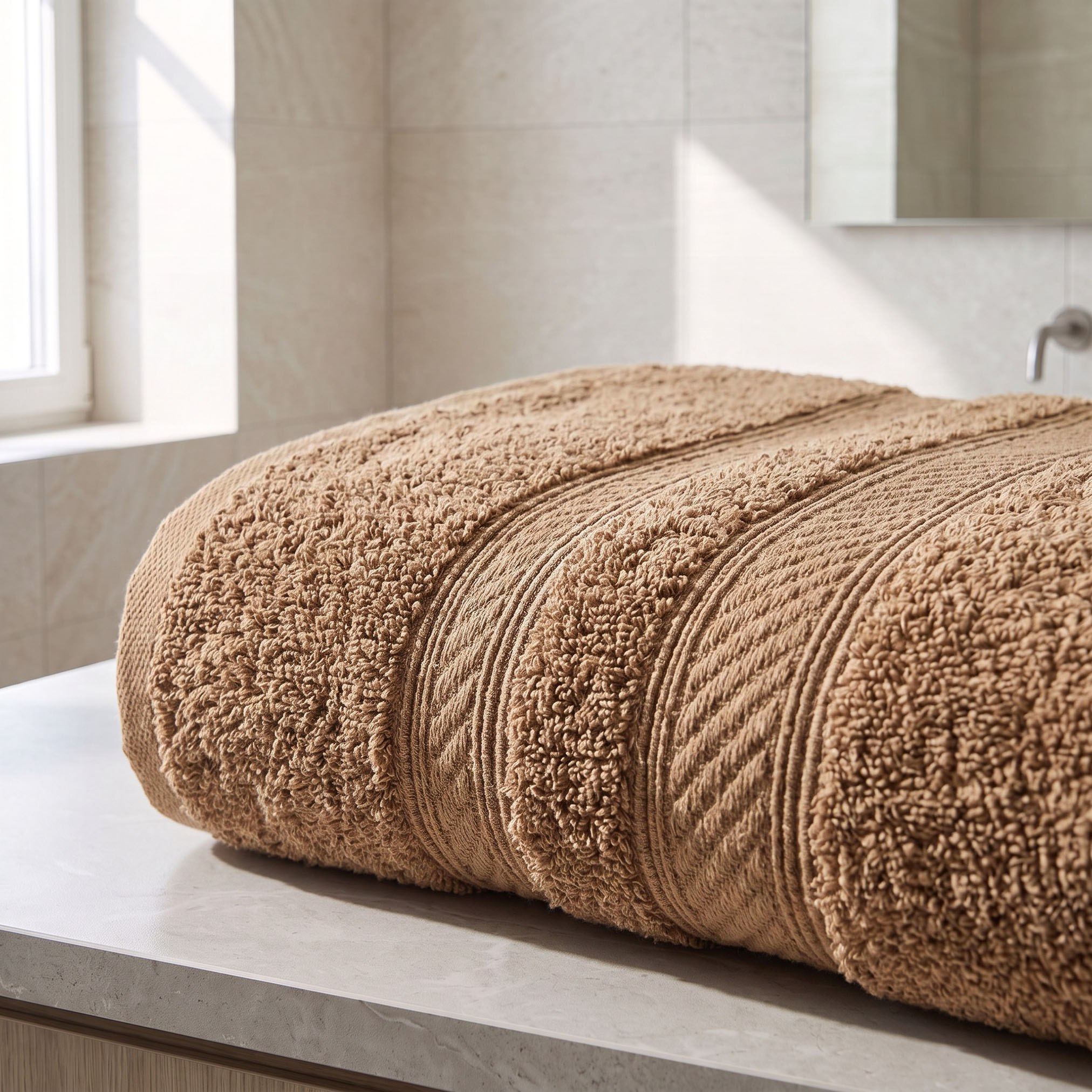 طقم مناشف ممشط قطن 8 قطع بلس من إسينشال-hbxbathroom-bathroomtextiles-image-3