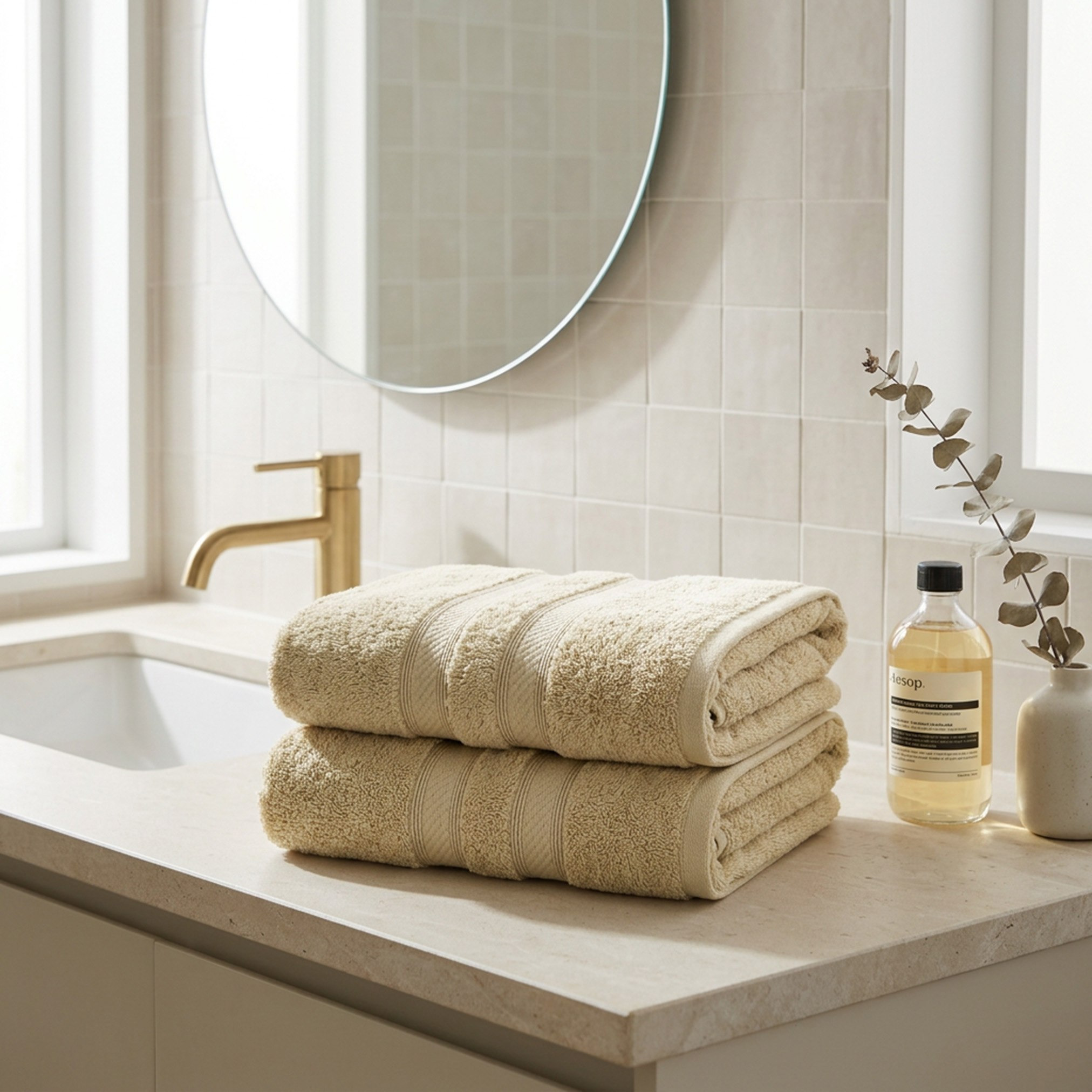 Essential Plus Combed Bath Towel - 70x140 cm-hbxbathroom-bathroomtextiles-image-5