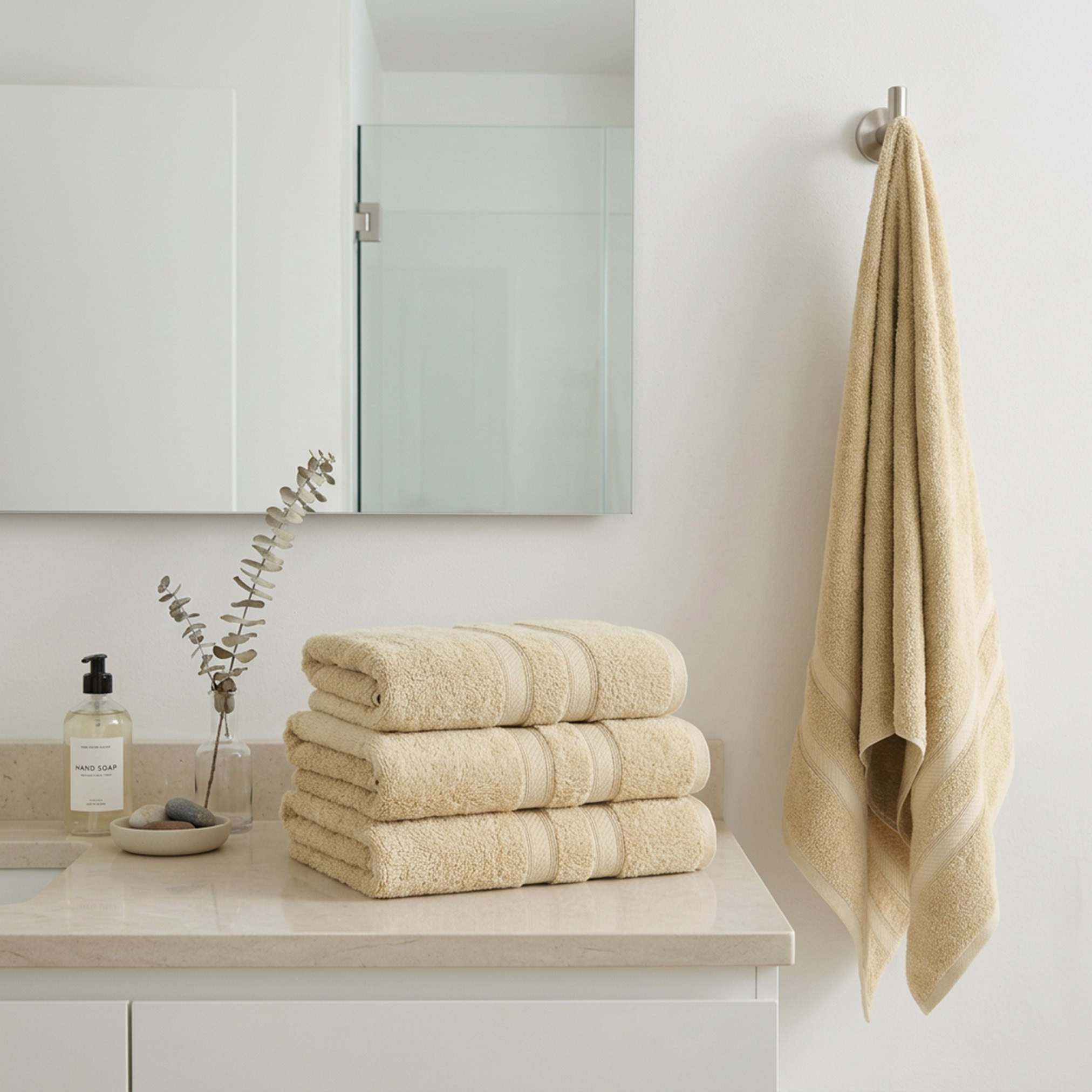 Essential Plus Combed Bath Towel - 70x140 cm-hbxbathroom-bathroomtextiles-image-6