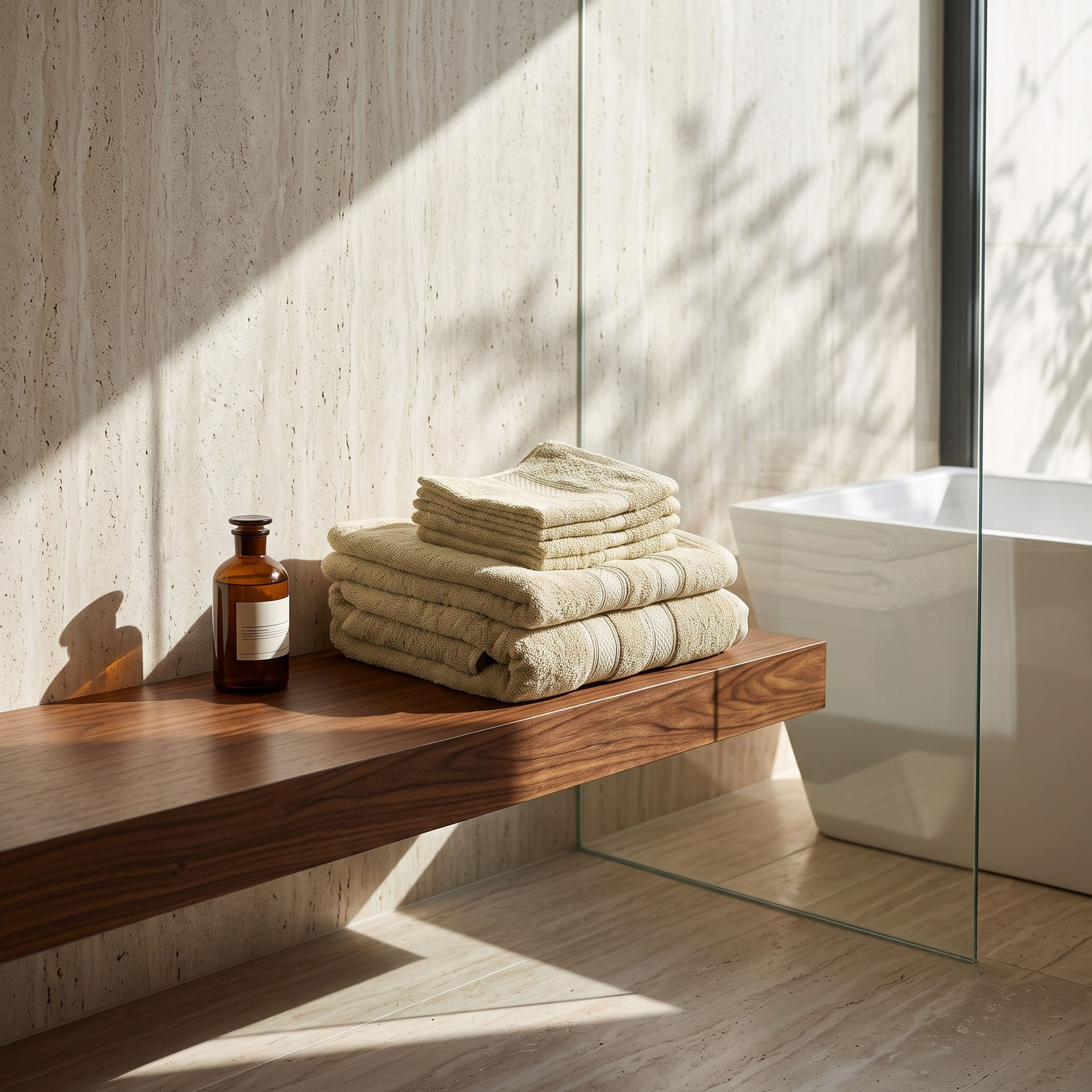 طقم مناشف ممشطة 6 قطع من إسينشال بلس-hbxbathroom-bathroomtextiles-image-4