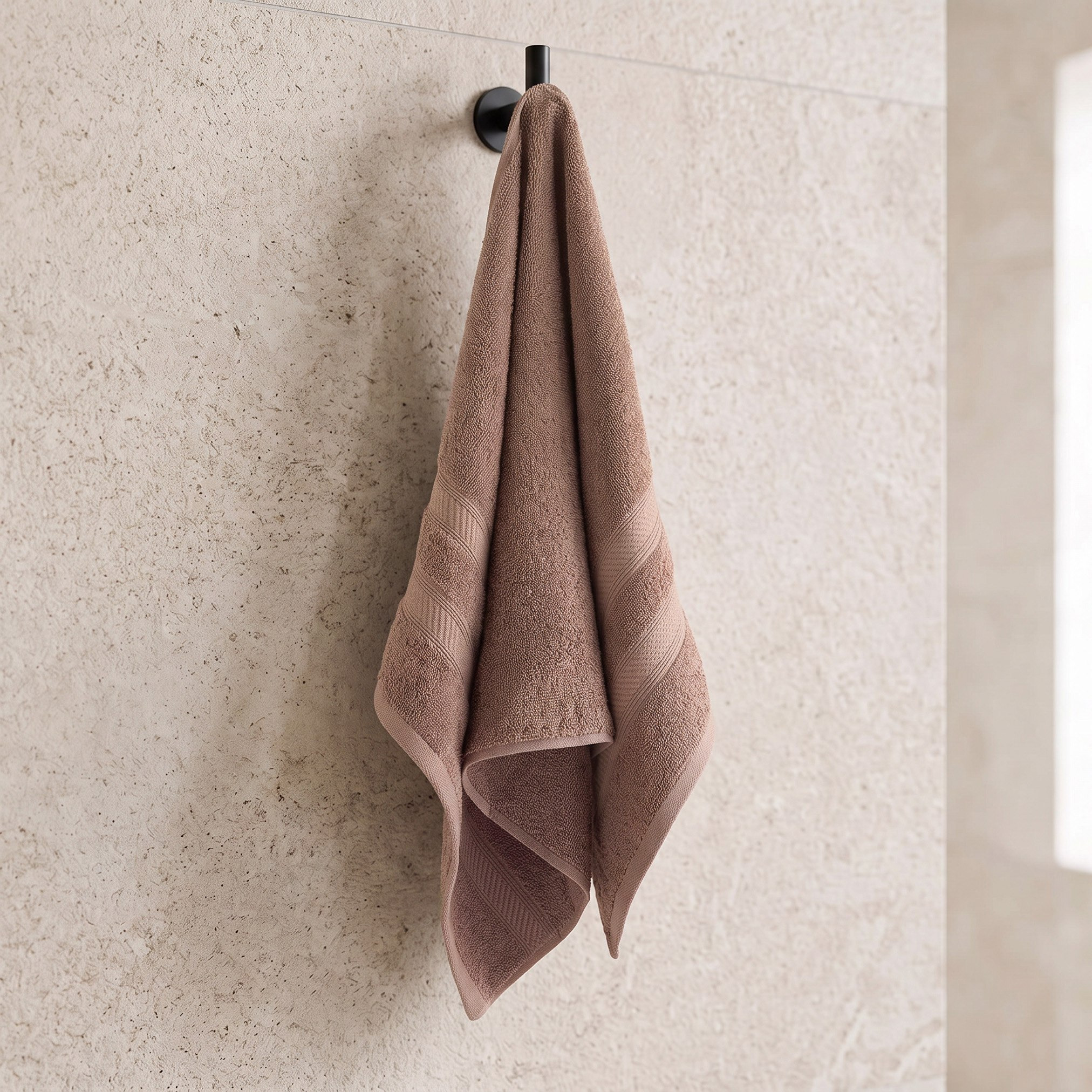Essential Plus Combed Hand Towel - 50x90 cm-hbxbathroom-bathroomtextiles-image-2