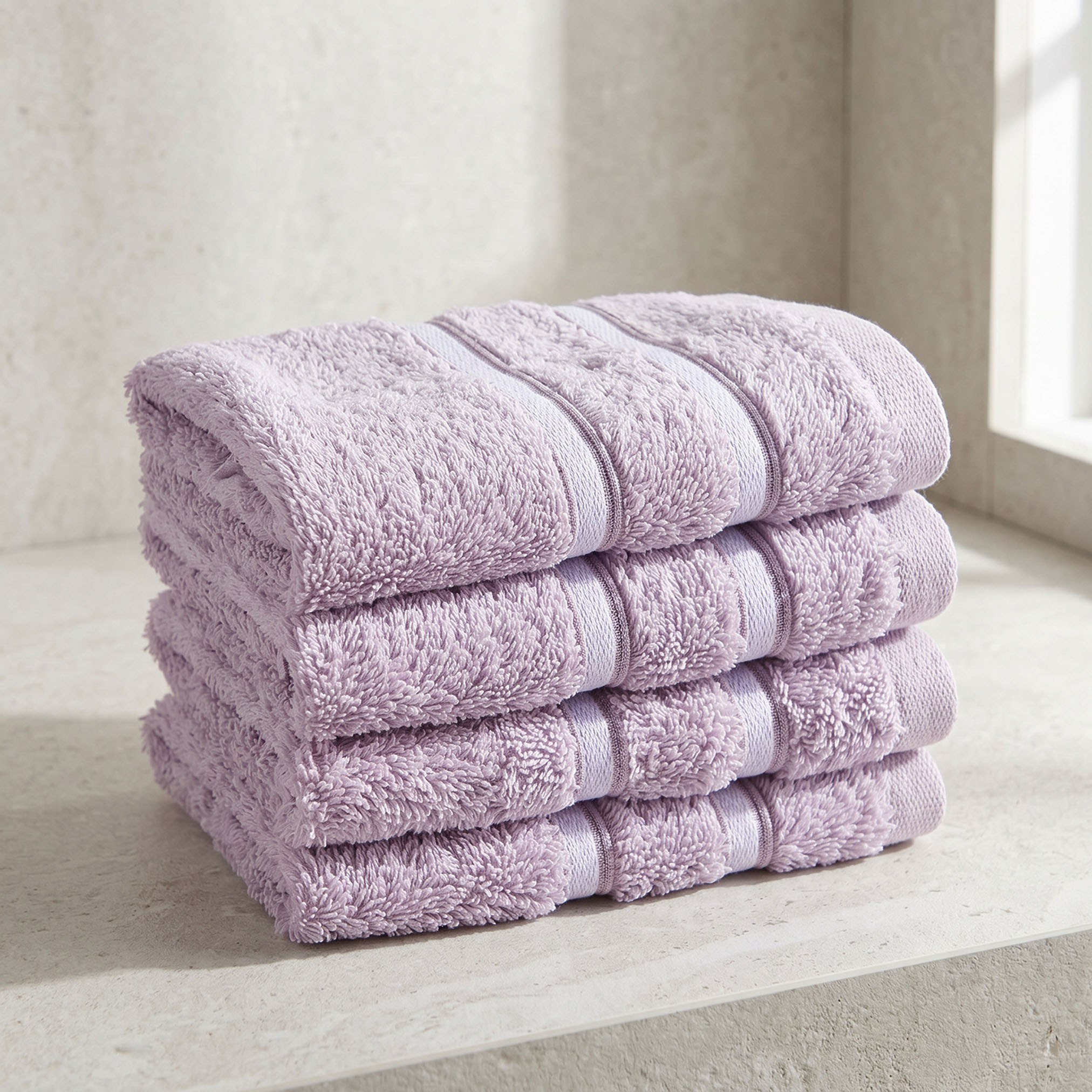 Snoopy 4-Piece Kids Carded Face Towel Set - 30x30 cm-hbxbathroom-bathroomtextiles-image-1