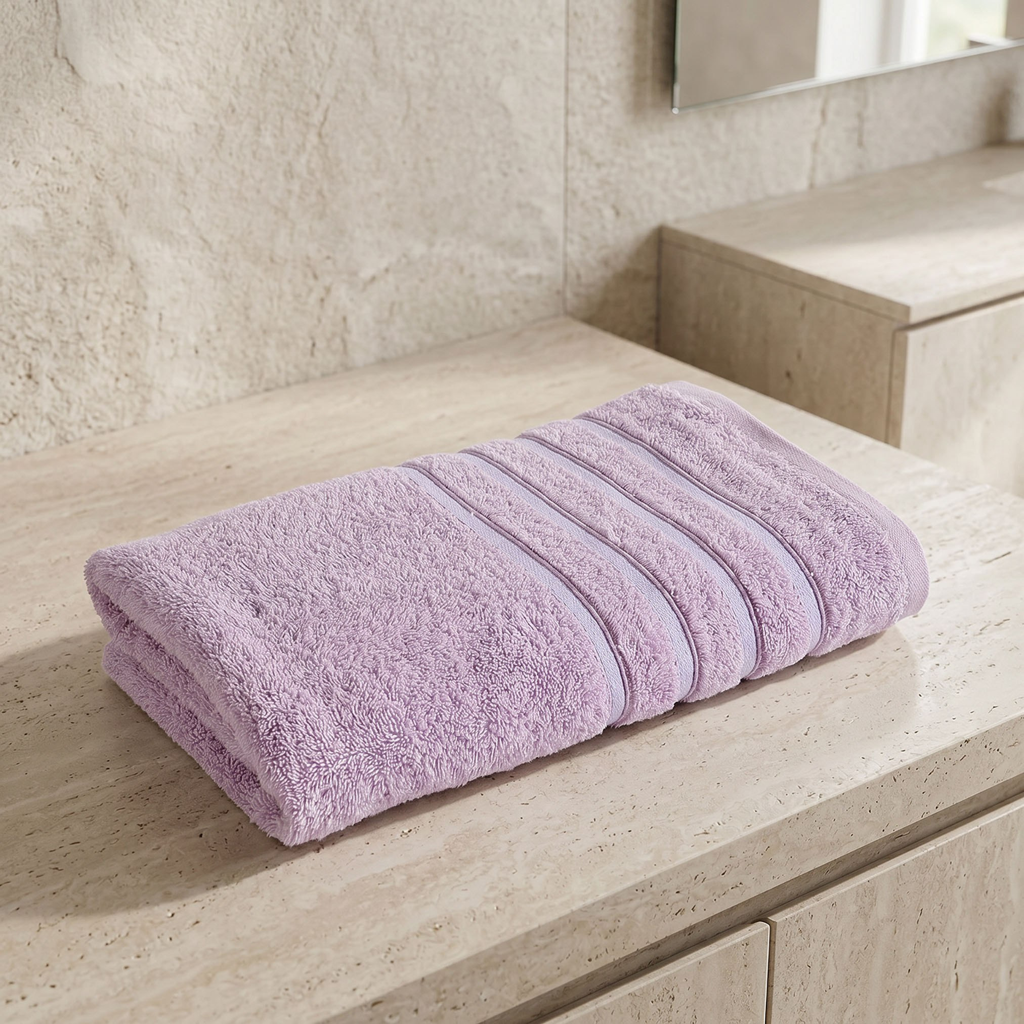 منشفة استحمام قطنية ناعمة للأطفال بتصميم سنوبي - 65x130 سم-hbxbathroom-bathroomtextiles-image-1