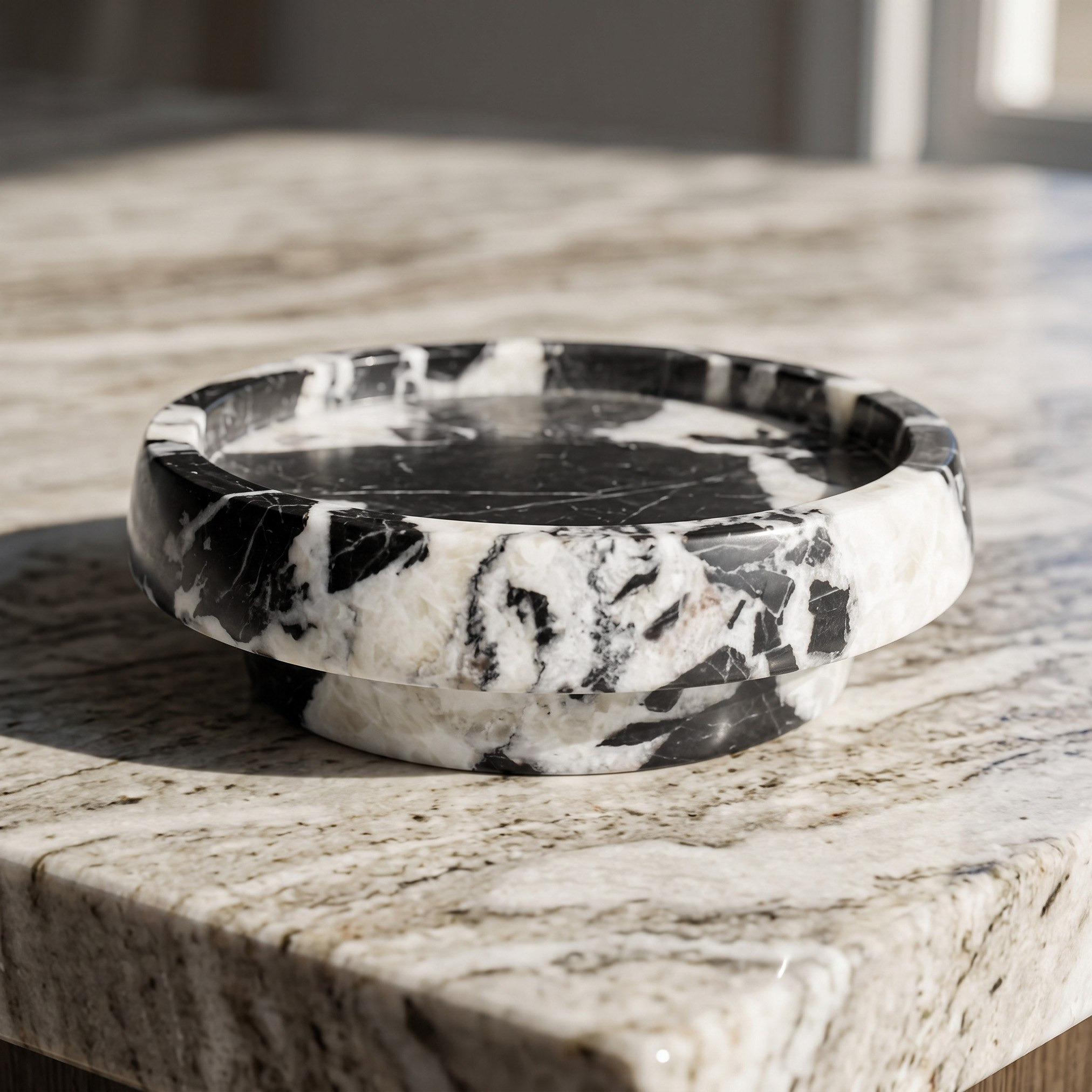 Onyx Marble Soap Dish - 11x11x2.8 cm-hbxdecorandfurnishings-bathroomaccessories-bathroomsets-image-1