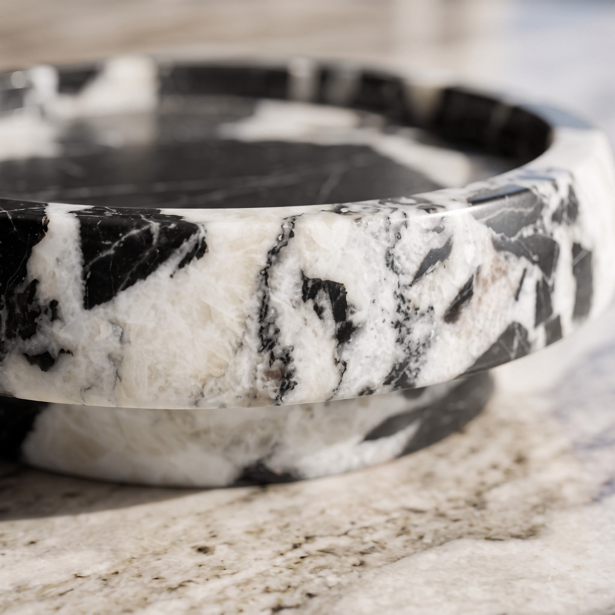 Onyx Marble Soap Dish - 11x11x2.8 cm-hbxdecorandfurnishings-bathroomaccessories-bathroomsets-image-2