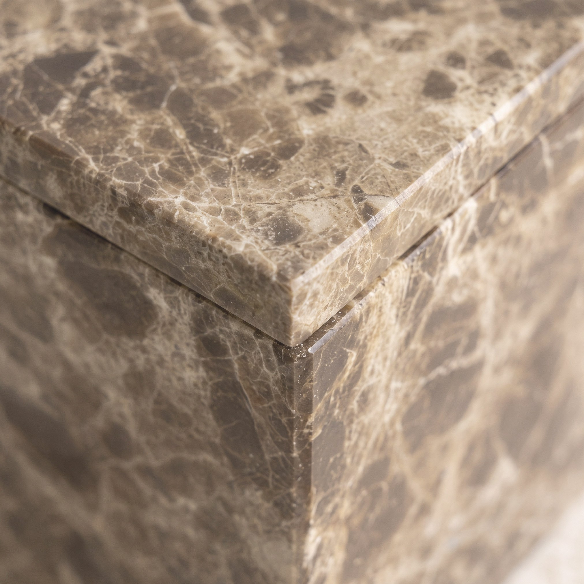 Imperial Marble Cotton Jar - 10.2x10.2x11.4 cm-hbxhomeware-bathandlaundry-tissueboxesandcottonjars-image-3