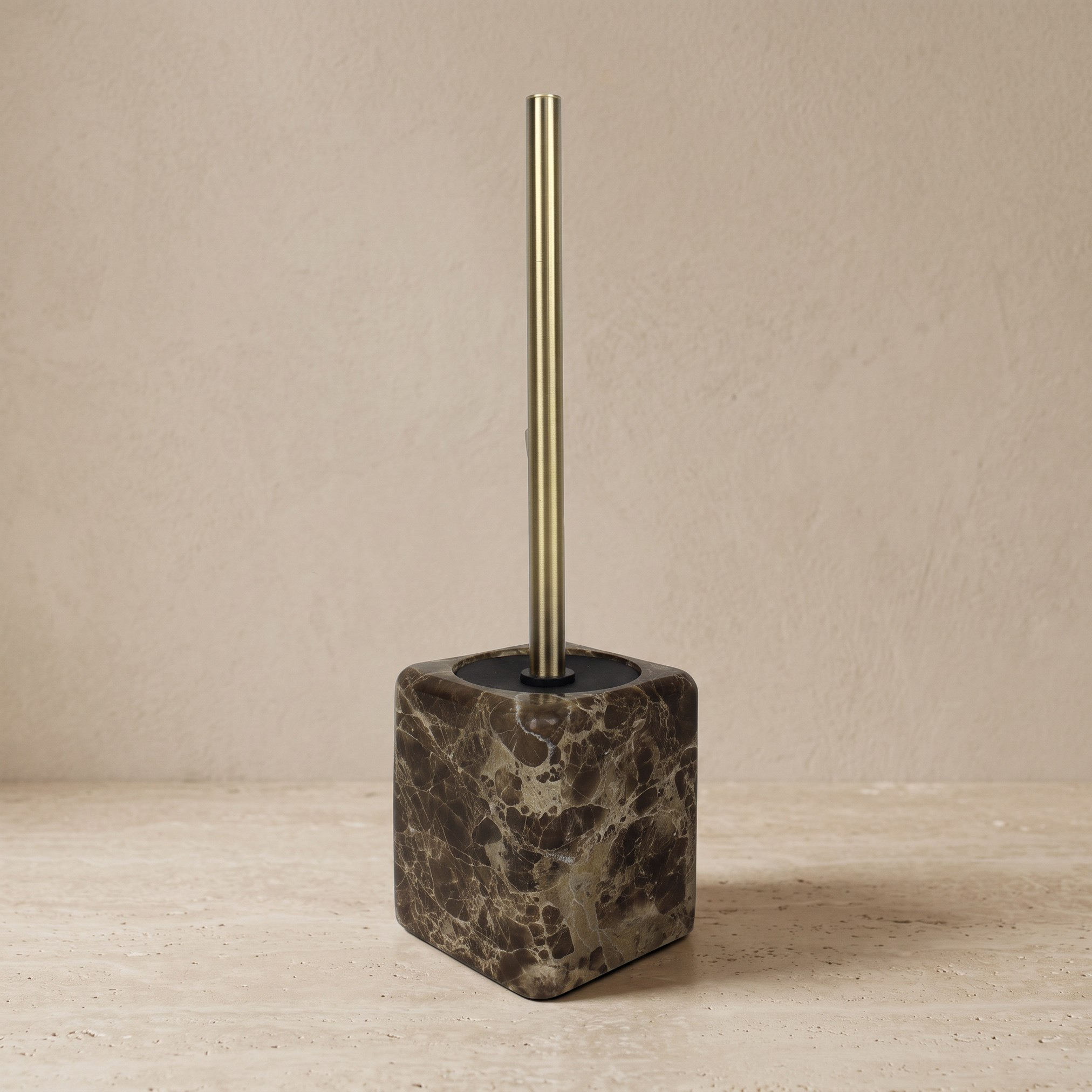 Imperial Marble Toilet Brush Holder - 10x10x38.5 cm-hbxbathroom-laundry-cleaningaccessories-image-1