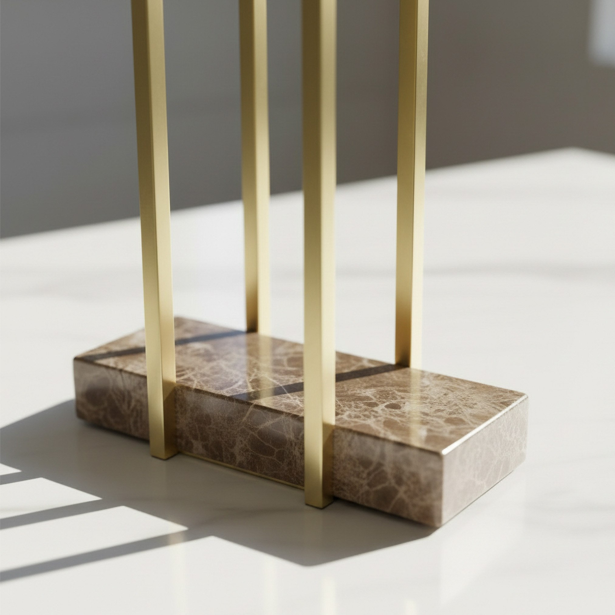 حامل مناشف رخام من إمبريال - 17.3x7.7x3 سم-hbxdecorandfurnishings-bathroomaccessories-bathroomsets-image-2