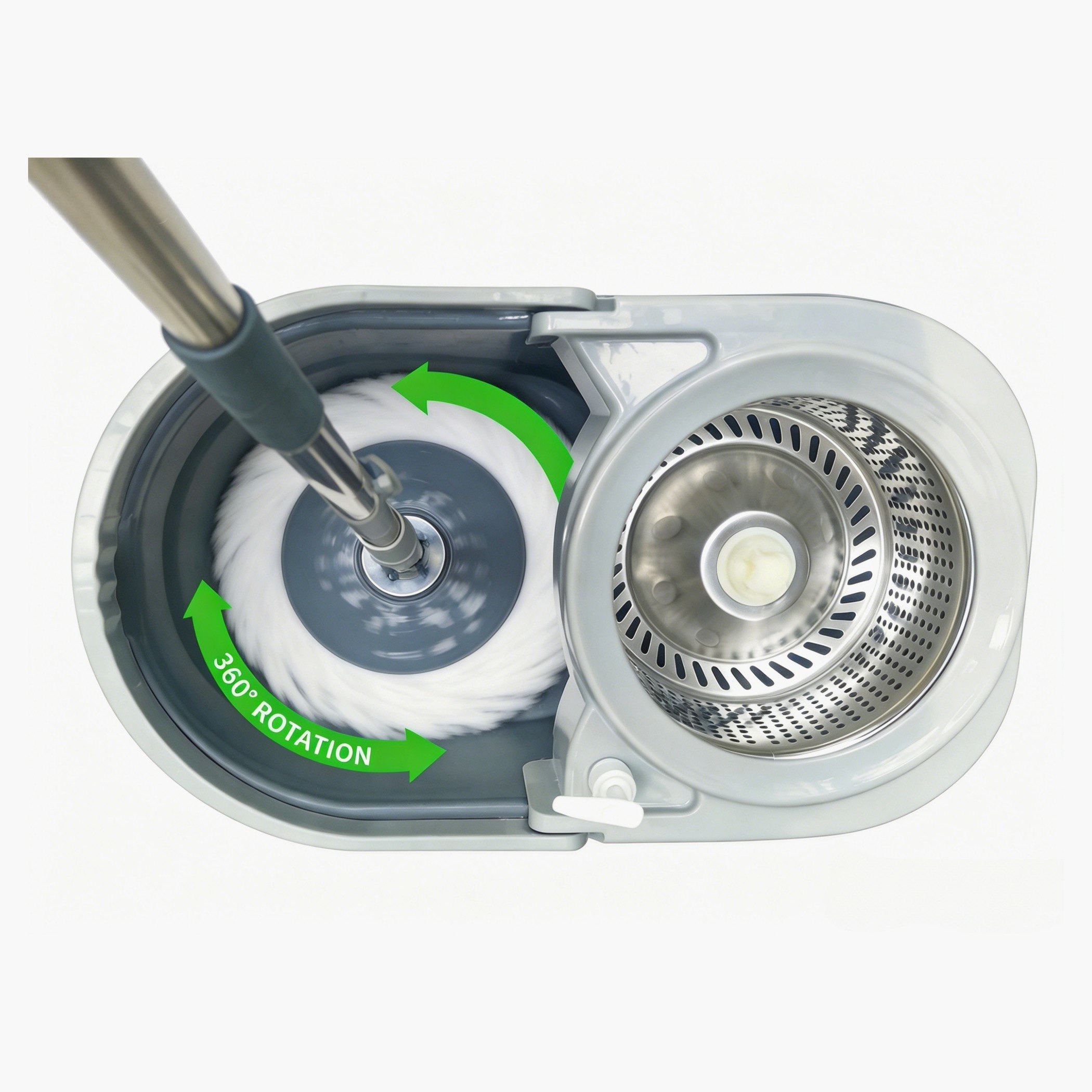 Elite Classic Pedal Spin Mop with 2 Mop Heads-hbxhomeware-hbxbathroom-image-10