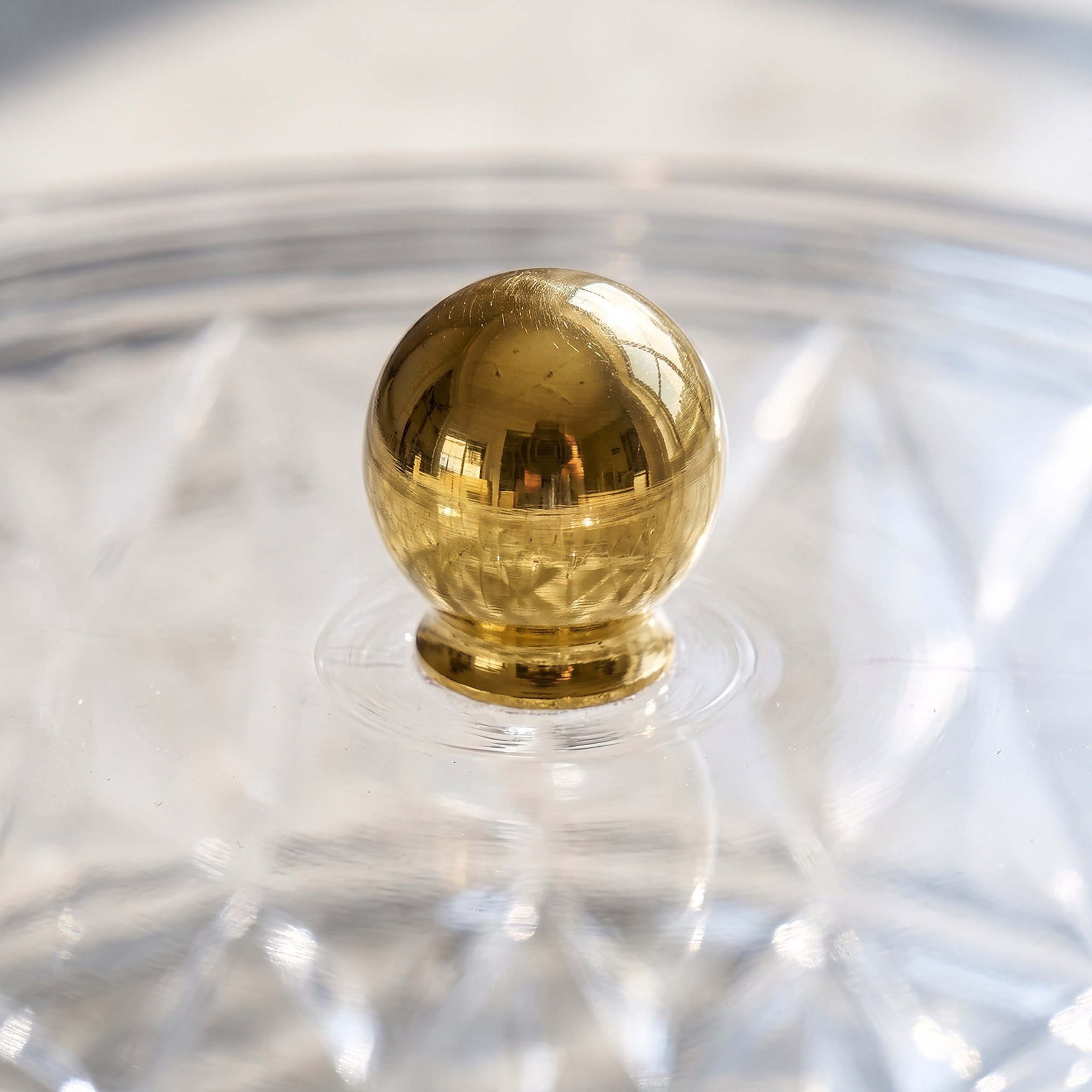 Jewel Glass Serving Bowl with Lid - 18x8.9 cm-hbxdecorandfurnishings-tabletop-serveware-image-2