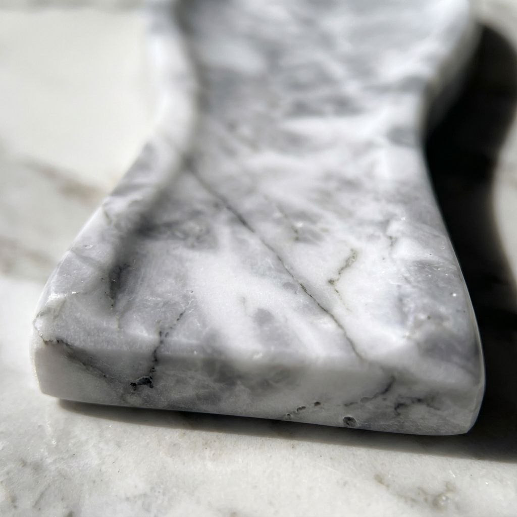 Bianca Marble Spoon Rest - 23.5x10.5x2.3 cm-hbxkitchen-kitchenware-kitchenaccessories-image-3