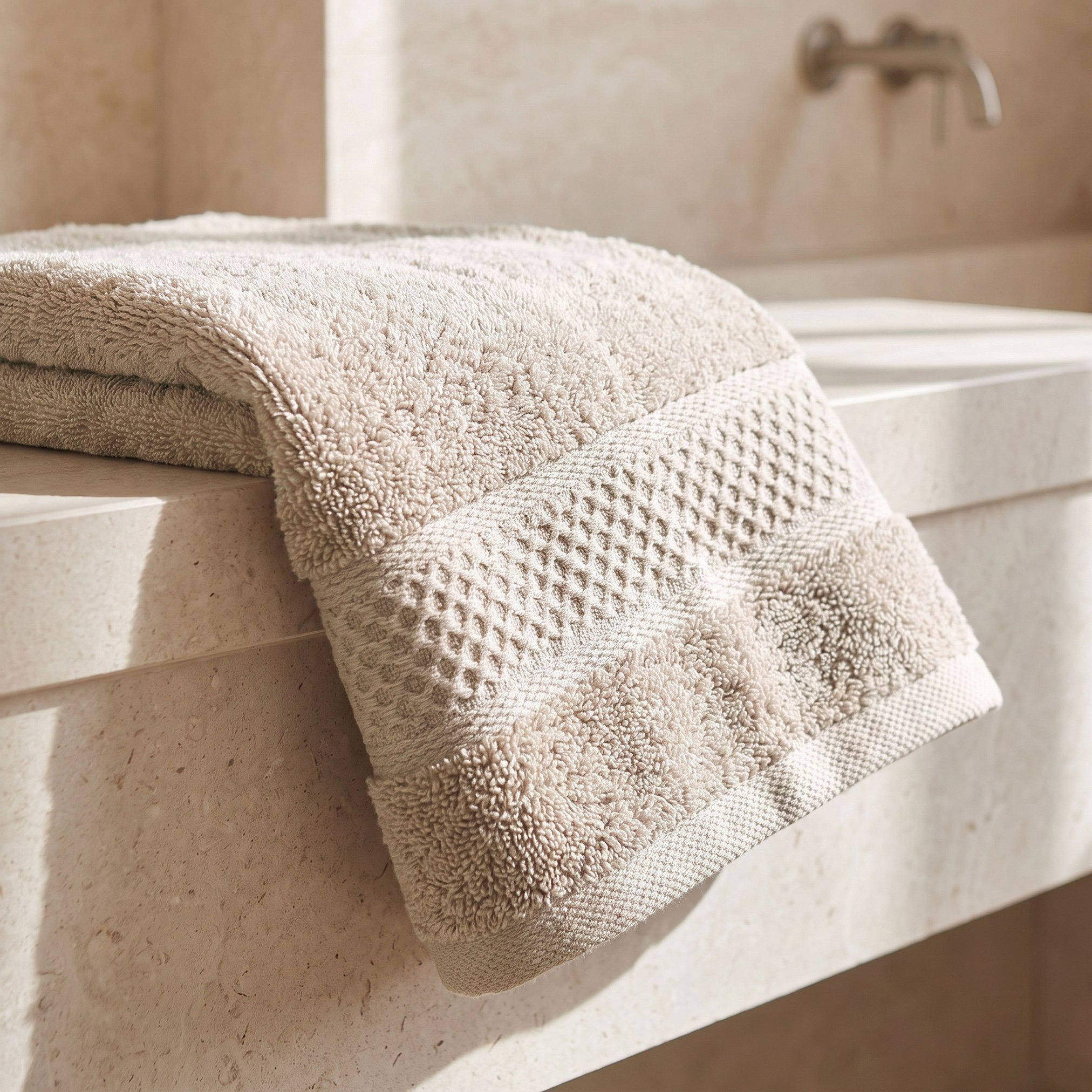 Opulence Turkish Luxury Hand Towel - 50x90 cm-hbxbathroom-bathroomtextiles-image-3