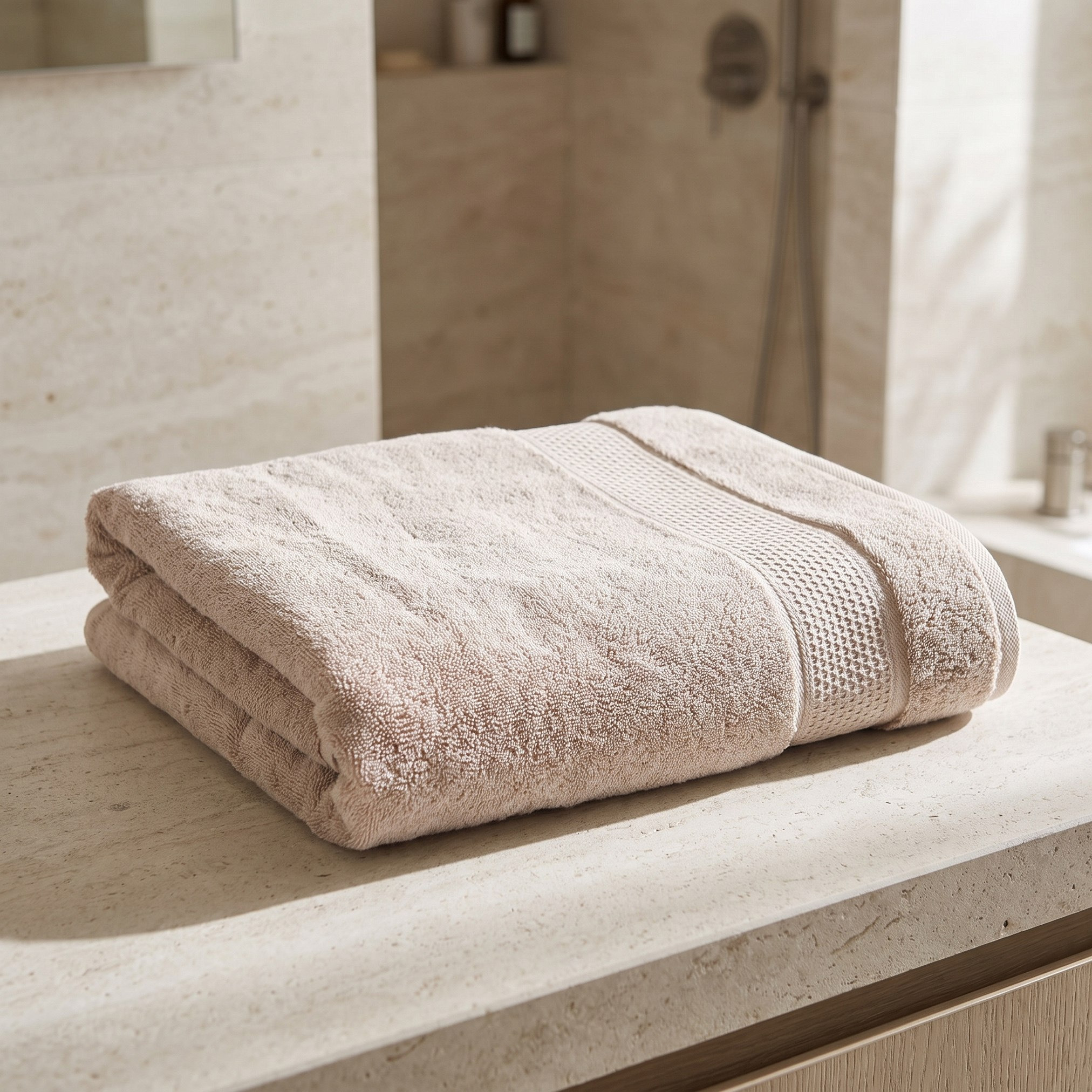 Opulence Turkish Luxury Bath Sheet - 90x150 cm-hbxbathroom-bathroomtextiles-image-1
