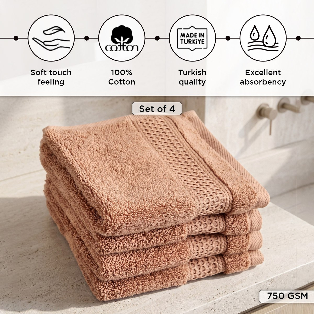 طقم مناشف وجه تركية فاخرة 4 قطع من أوبيولينس - 30x30 سم-hbxbathroom-bathroomtextiles-image-6