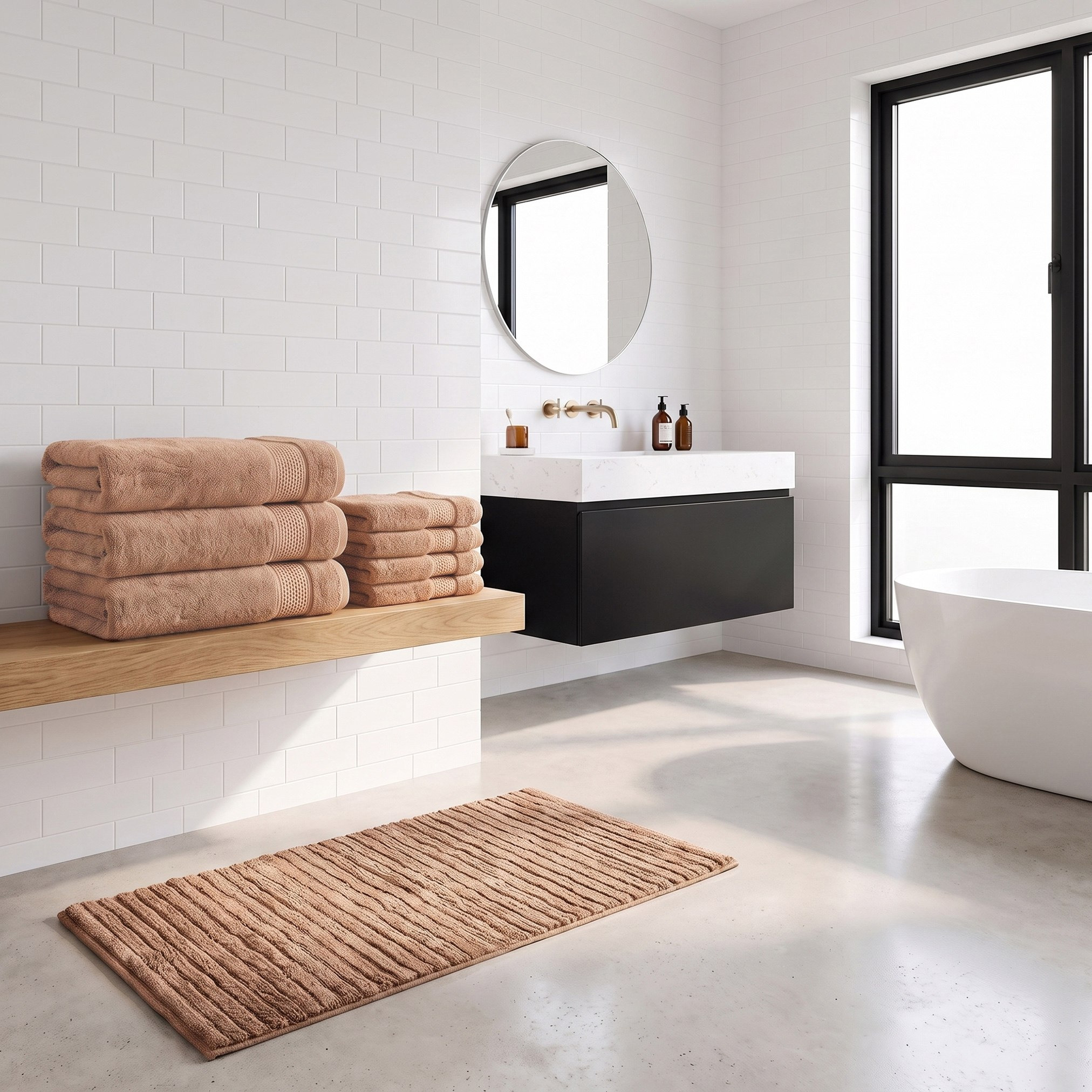 Opulence Turkish Luxury Bath Towel - 70x140 cm-hbxbathroom-bathroomtextiles-image-5