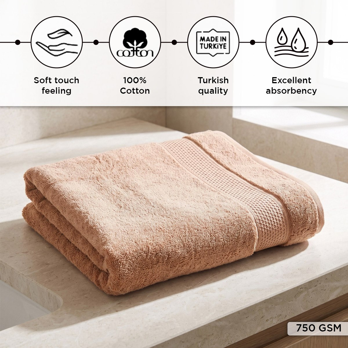 منشفة حمام كبيرة تركي فاخرة من أوبيولنس - 90x150 سم-hbxbathroom-bathroomtextiles-image-6