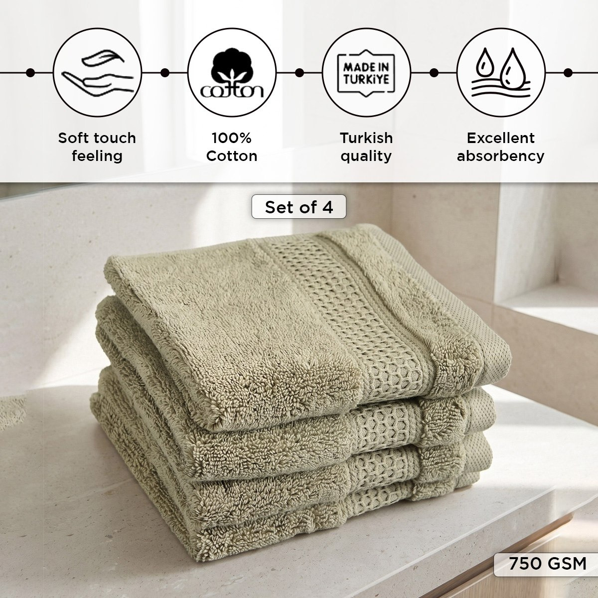 طقم مناشف وجه تركية فاخرة 4 قطع من أوبيولينس - 30x30 سم-hbxbathroom-bathroomtextiles-image-6