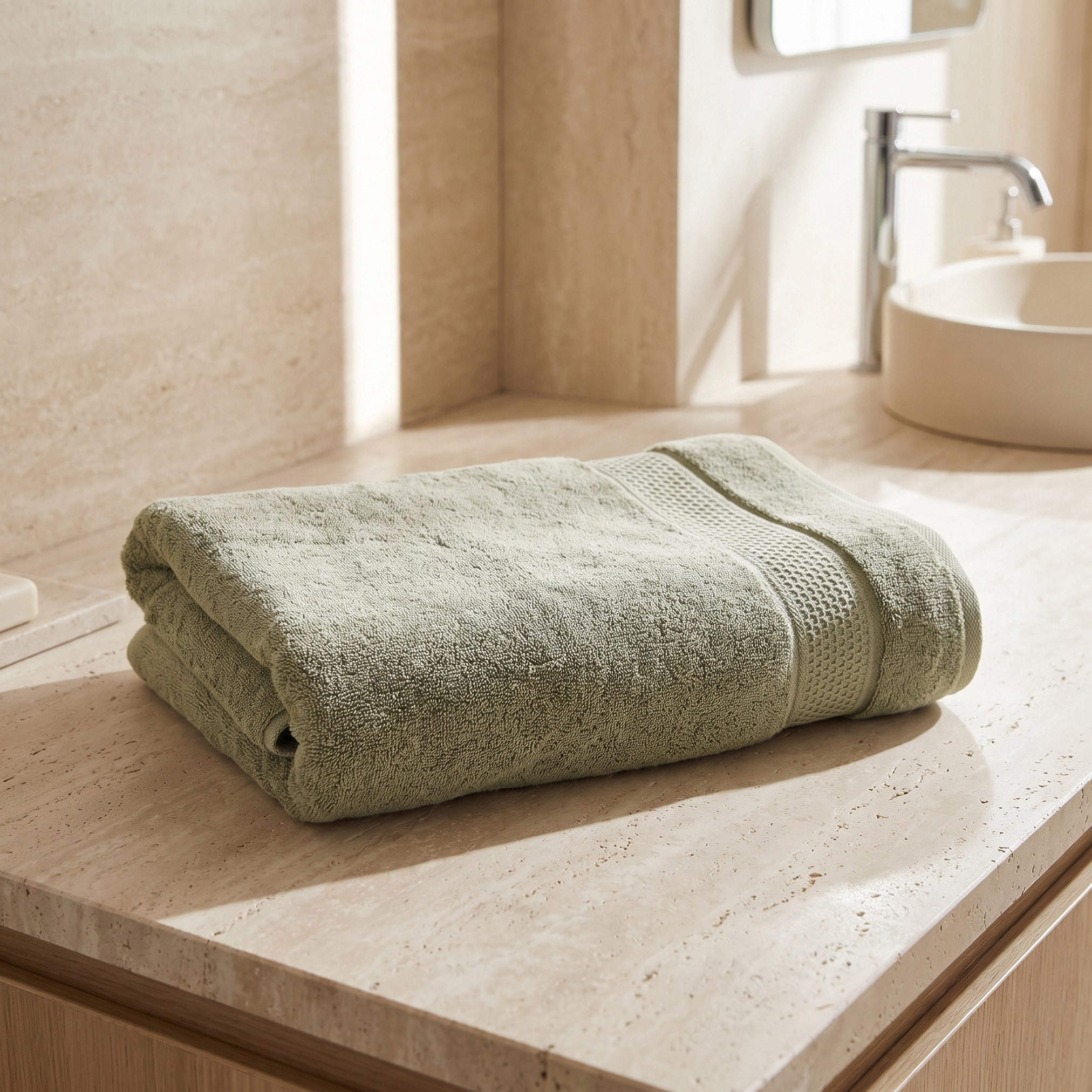 Opulence Turkish Luxury Bath Sheet - 90x150 cm-hbxbathroom-bathroomtextiles-image-1