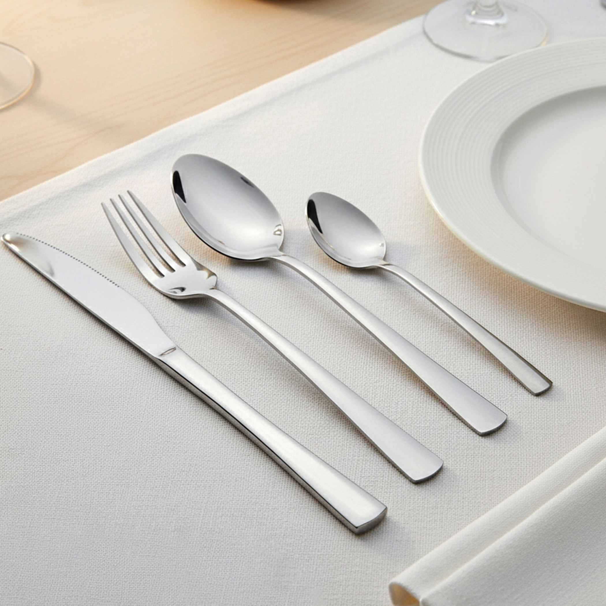 Cuisine Art Chloe 16-Piece Cutlery Set-hbxdecorandfurnishings-tabletop-cutlery-image-1