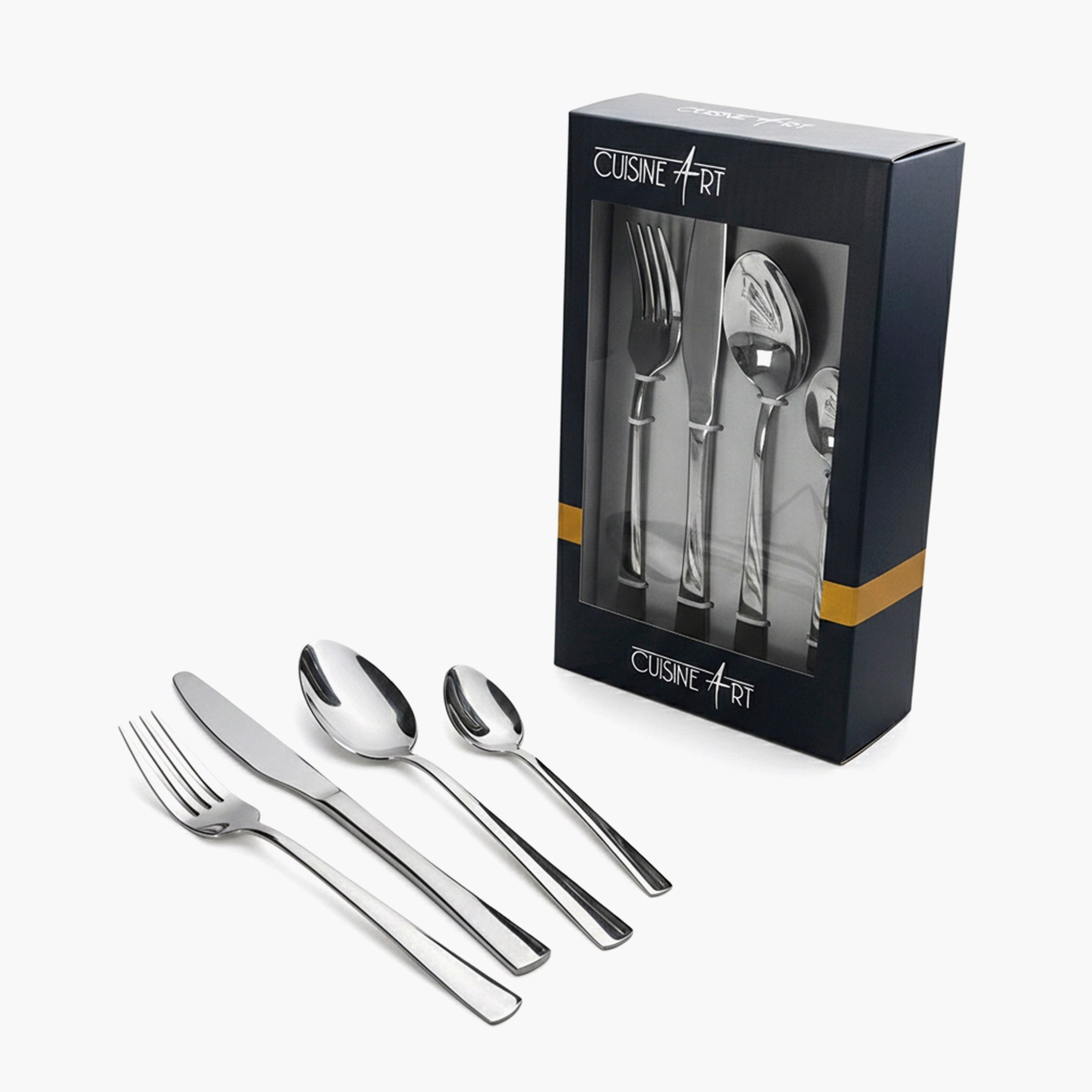 Cuisine Art Chloe 16-Piece Cutlery Set-hbxdecorandfurnishings-tabletop-cutlery-image-4