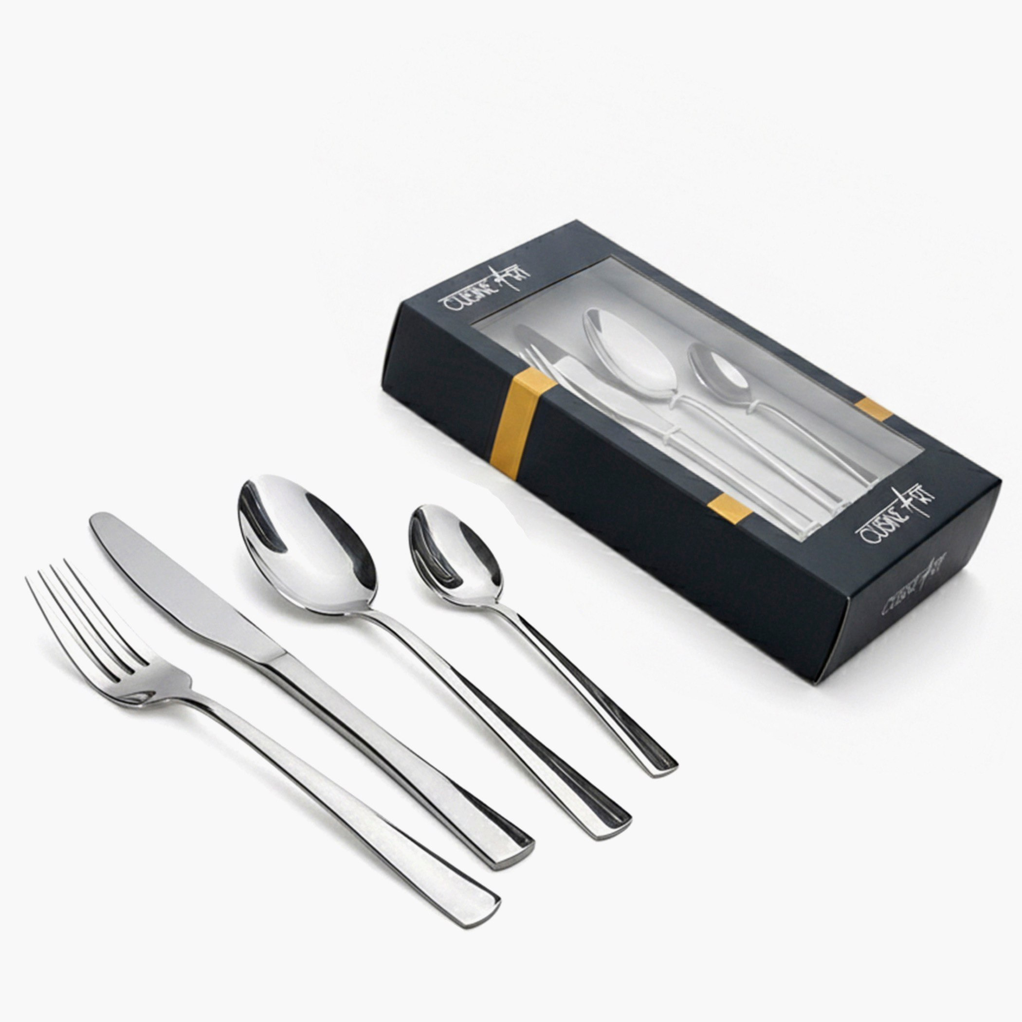 Cuisine Art Chloe 16-Piece Cutlery Set-hbxdecorandfurnishings-tabletop-cutlery-image-6