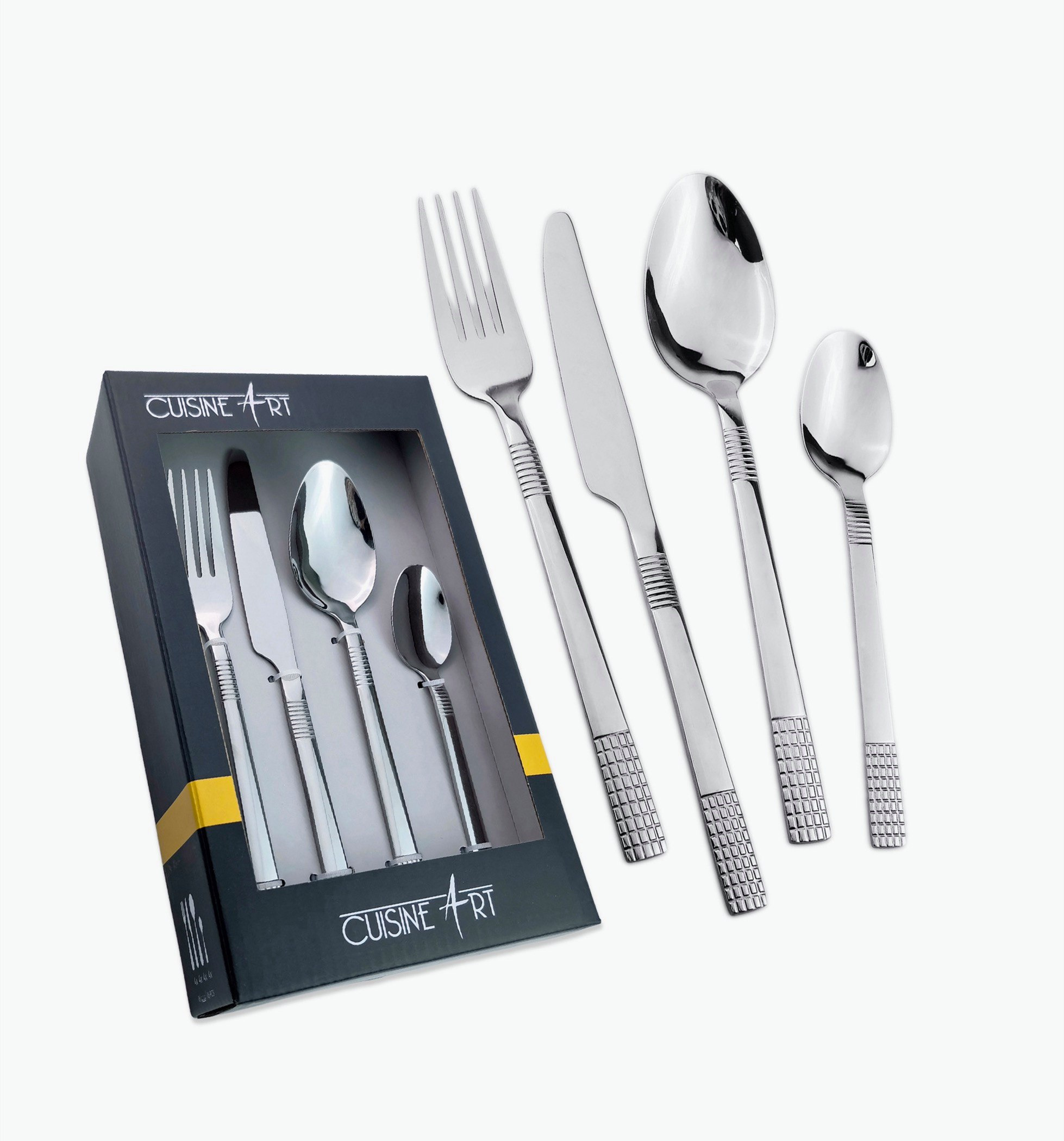 Cuisine Art Jane 16-Piece Cutlery Set-hbxdecorandfurnishings-tabletop-cutlery-image-4