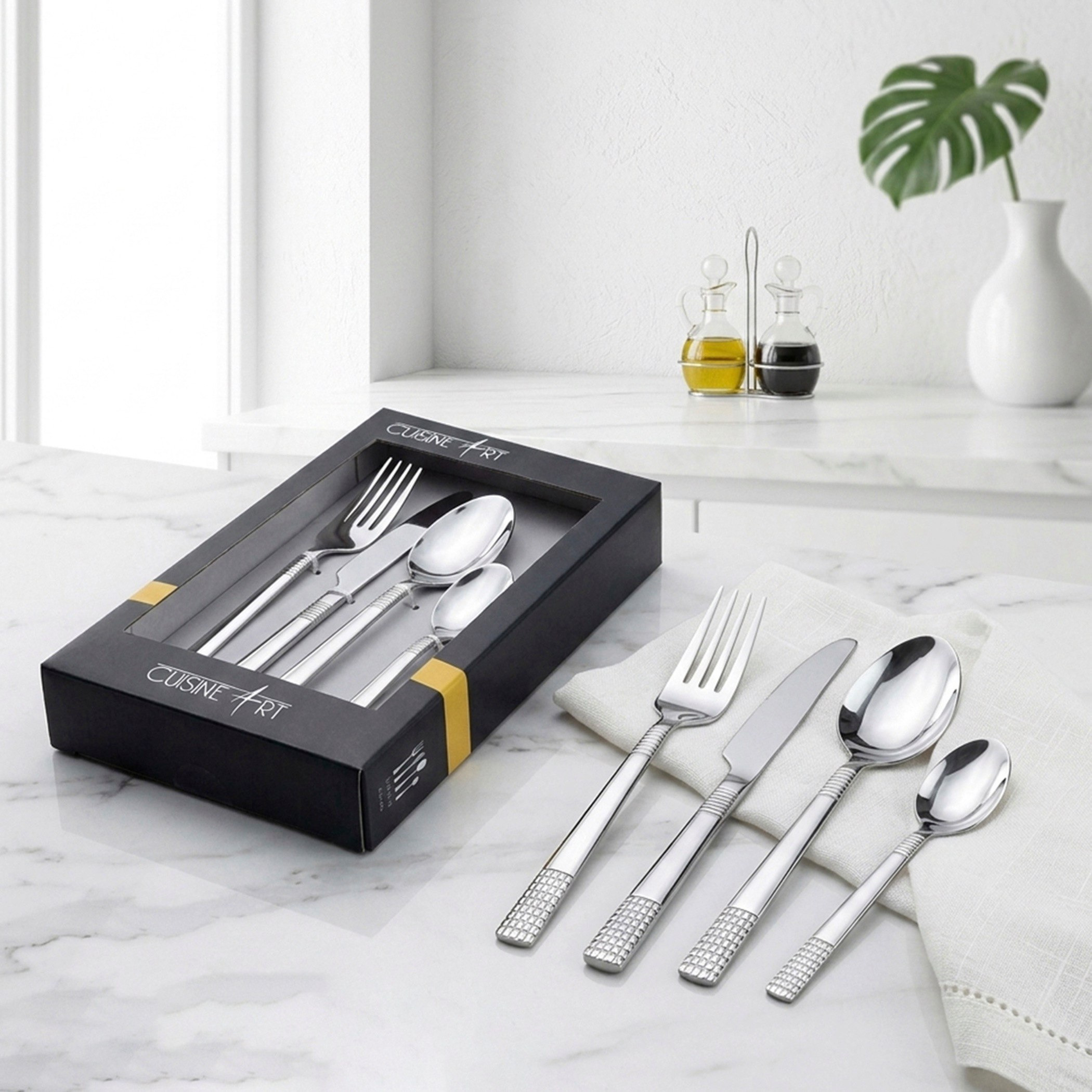 Cuisine Art Jane 16-Piece Cutlery Set-hbxdecorandfurnishings-tabletop-cutlery-image-3