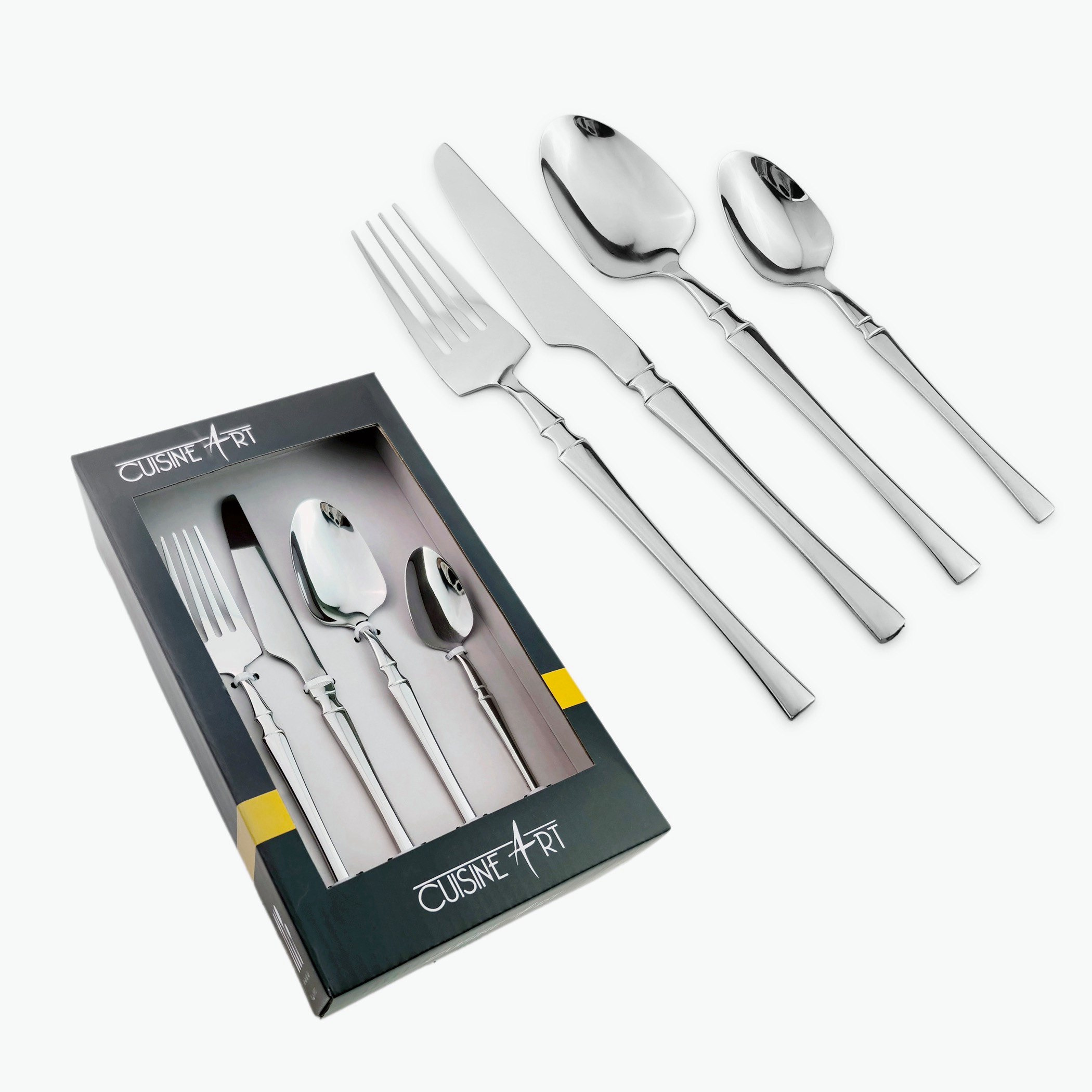 Cuisine Art Alora 16-Piece Cutlery Set-hbxdecorandfurnishings-tabletop-cutlery-image-3