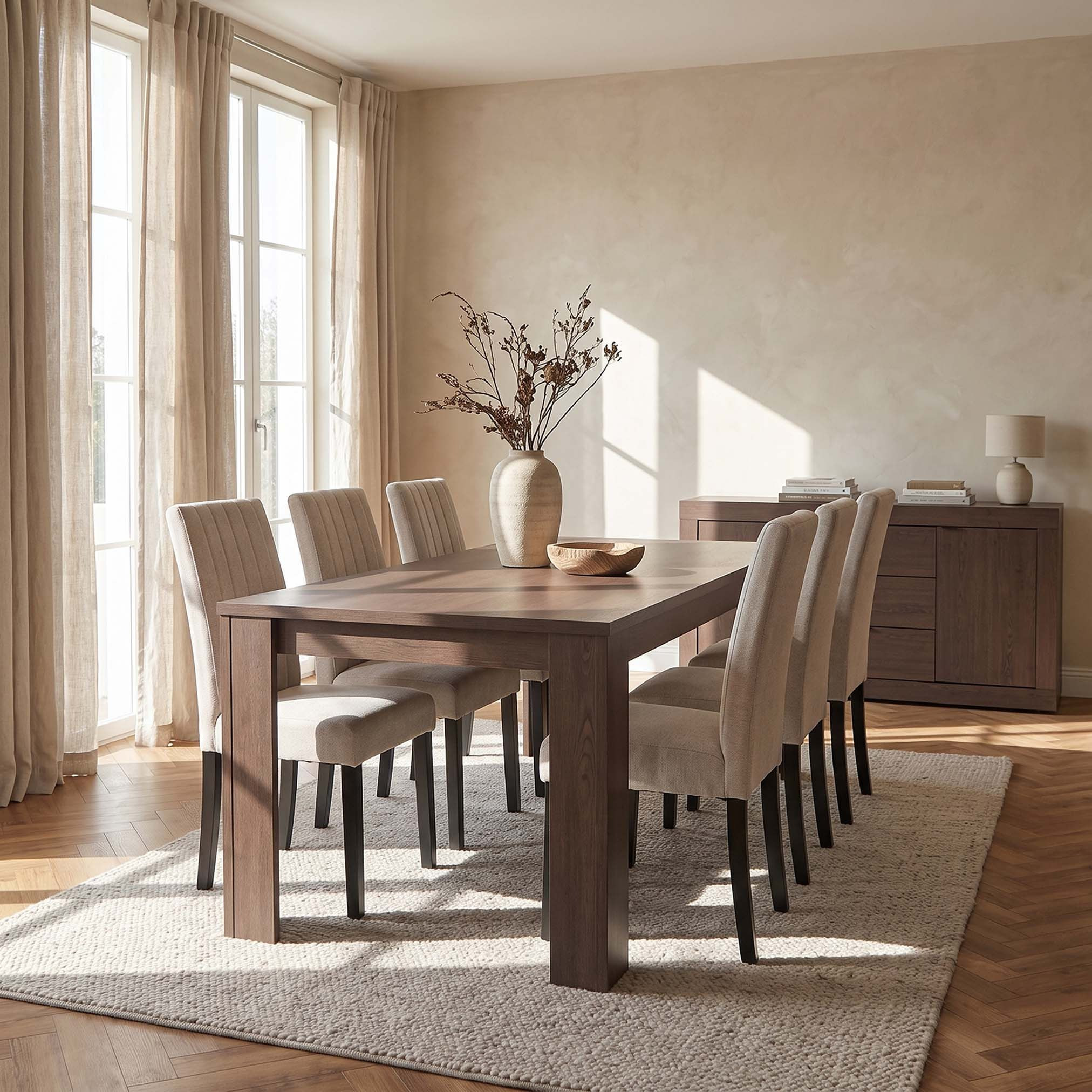 Riccardo 6-Seater Dining Table-hbxdiningroom-diningtablesandsets-diningtables-sixseater-image-5