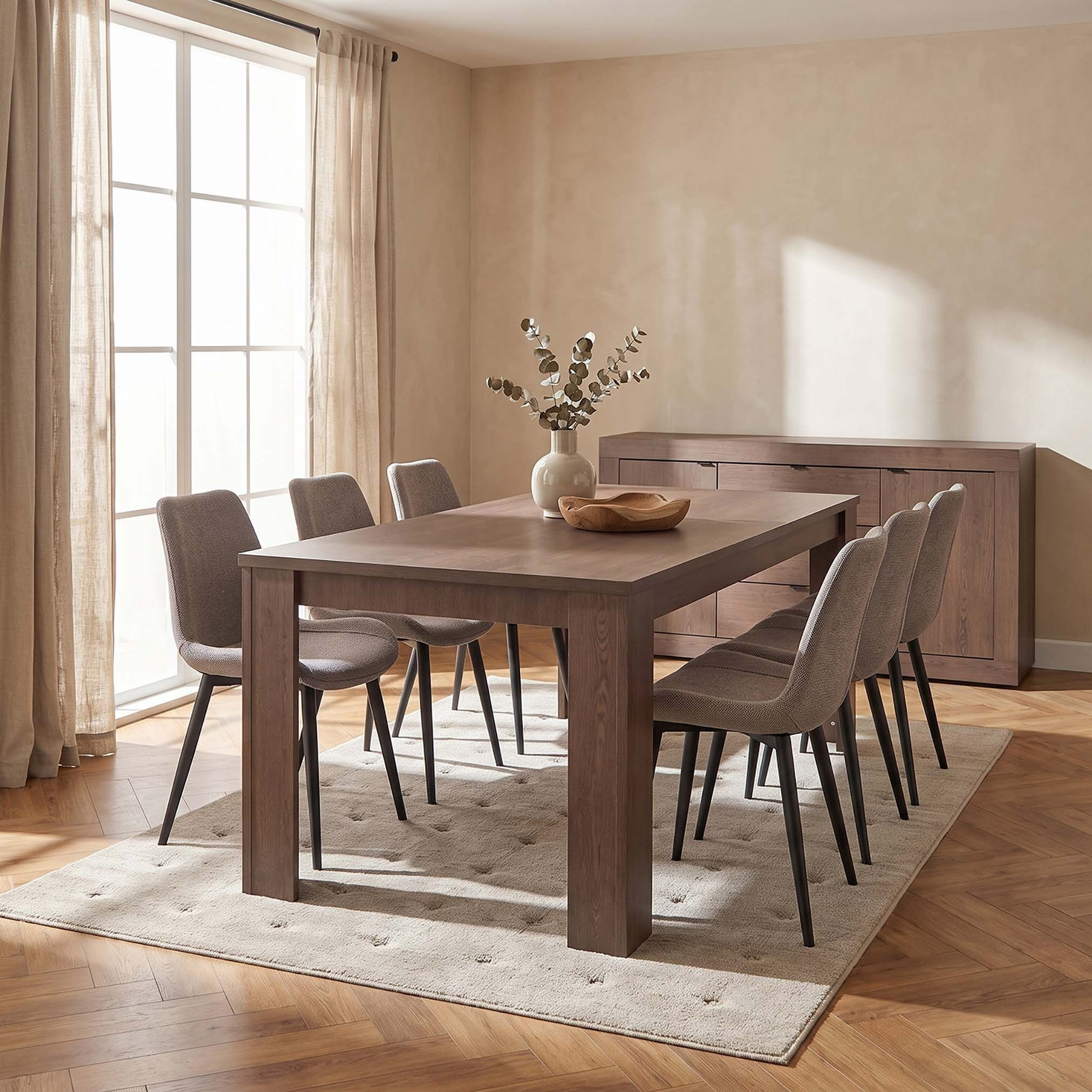 Riccardo 6-Seater Dining Table-hbxdiningroom-diningtablesandsets-diningtables-sixseater-image-6
