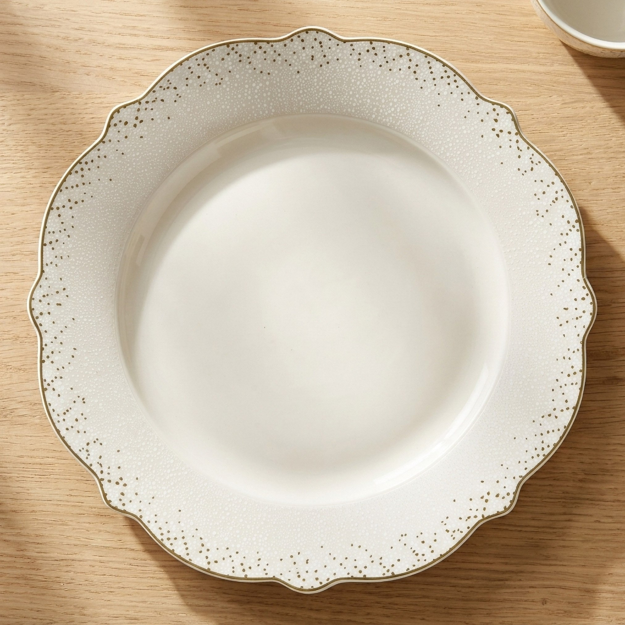 Lena New Bone China Side Plate - 19 cm-hbxdecorandfurnishings-tabletop-crockery-image-2