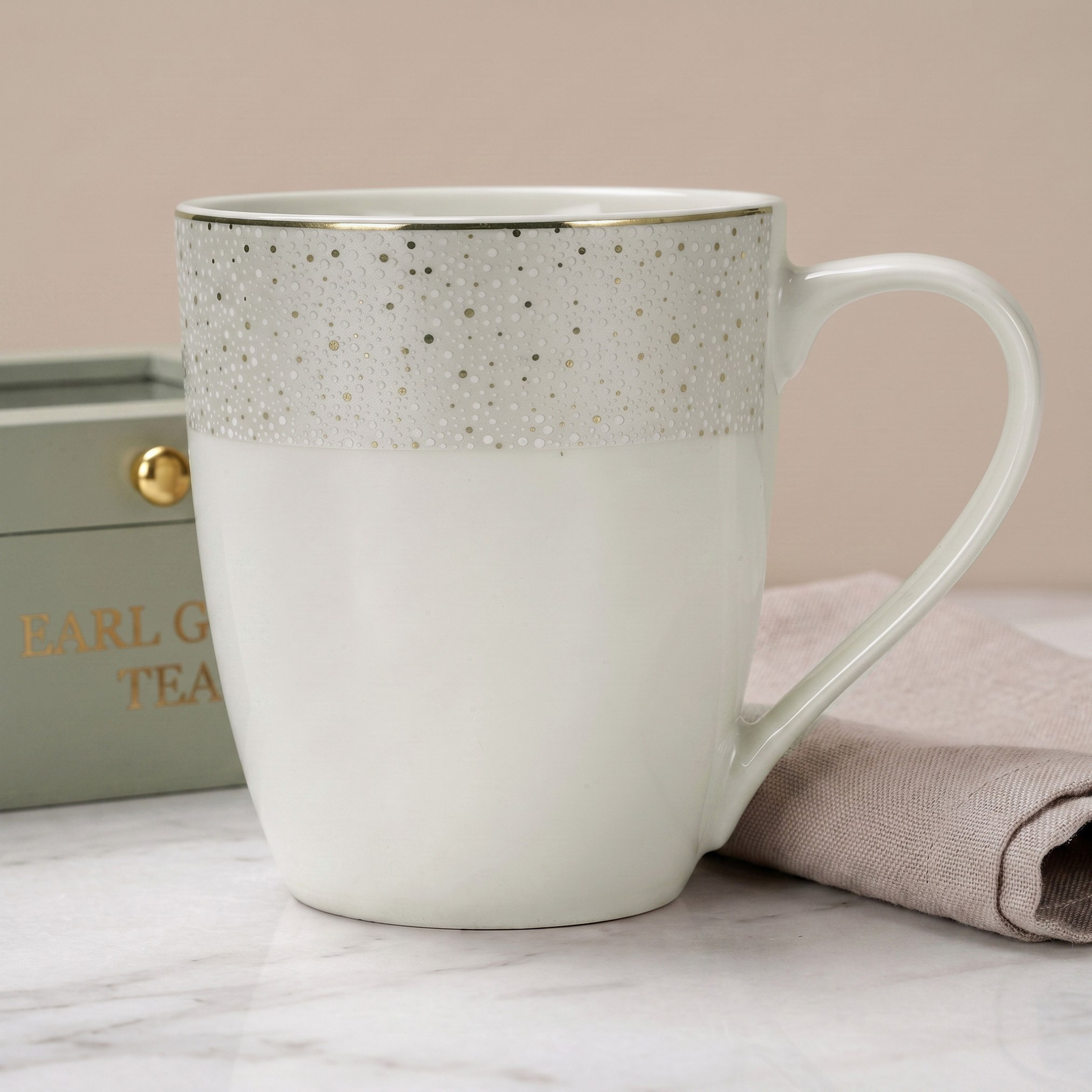 Lena New Bone China Mug - 360 ml-hbxdecorandfurnishings-tabletop-coffeeandteasets-image-1