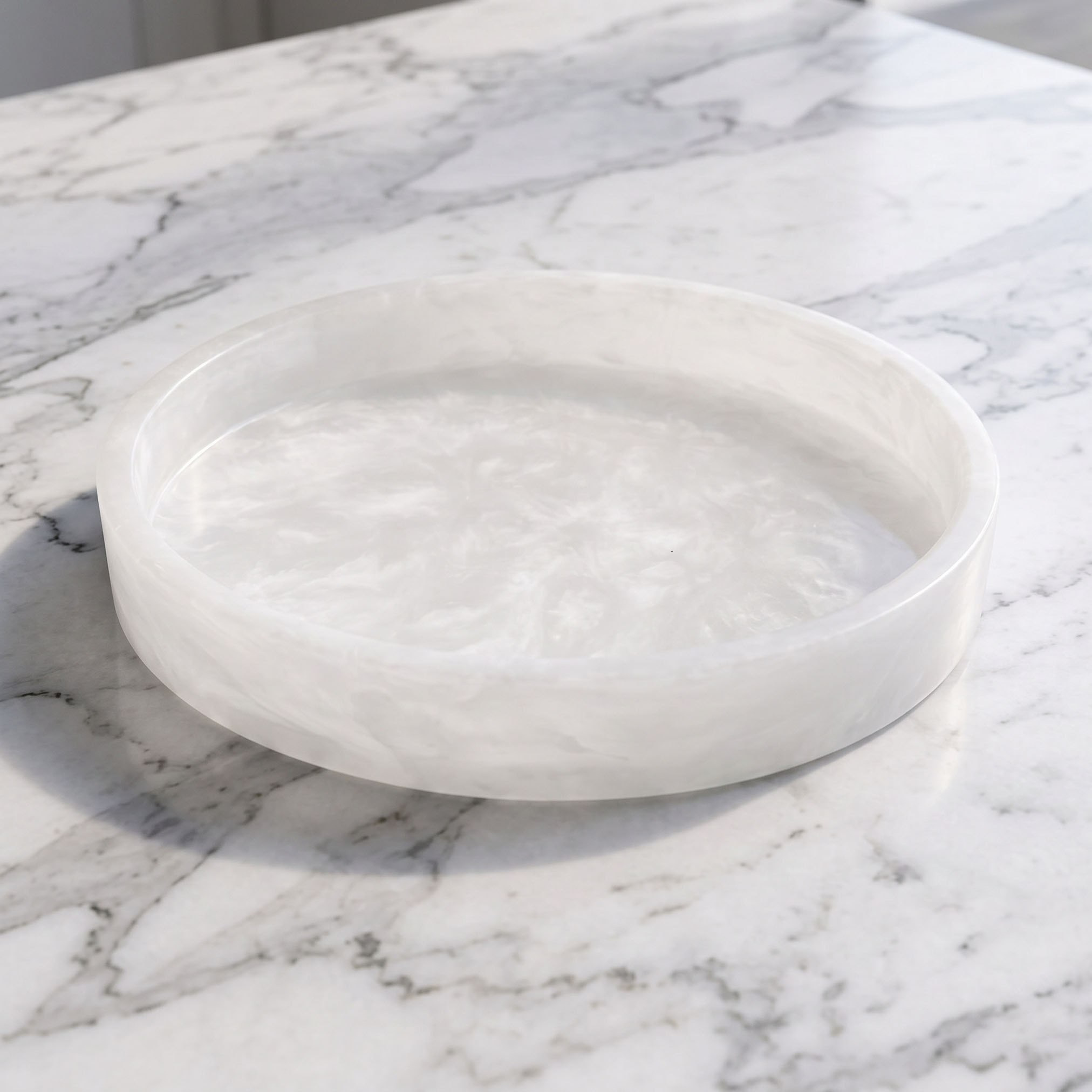 Pearl Resin Soap Dish-hbxdecorandfurnishings-bathroomaccessories-bathroomsets-image-1