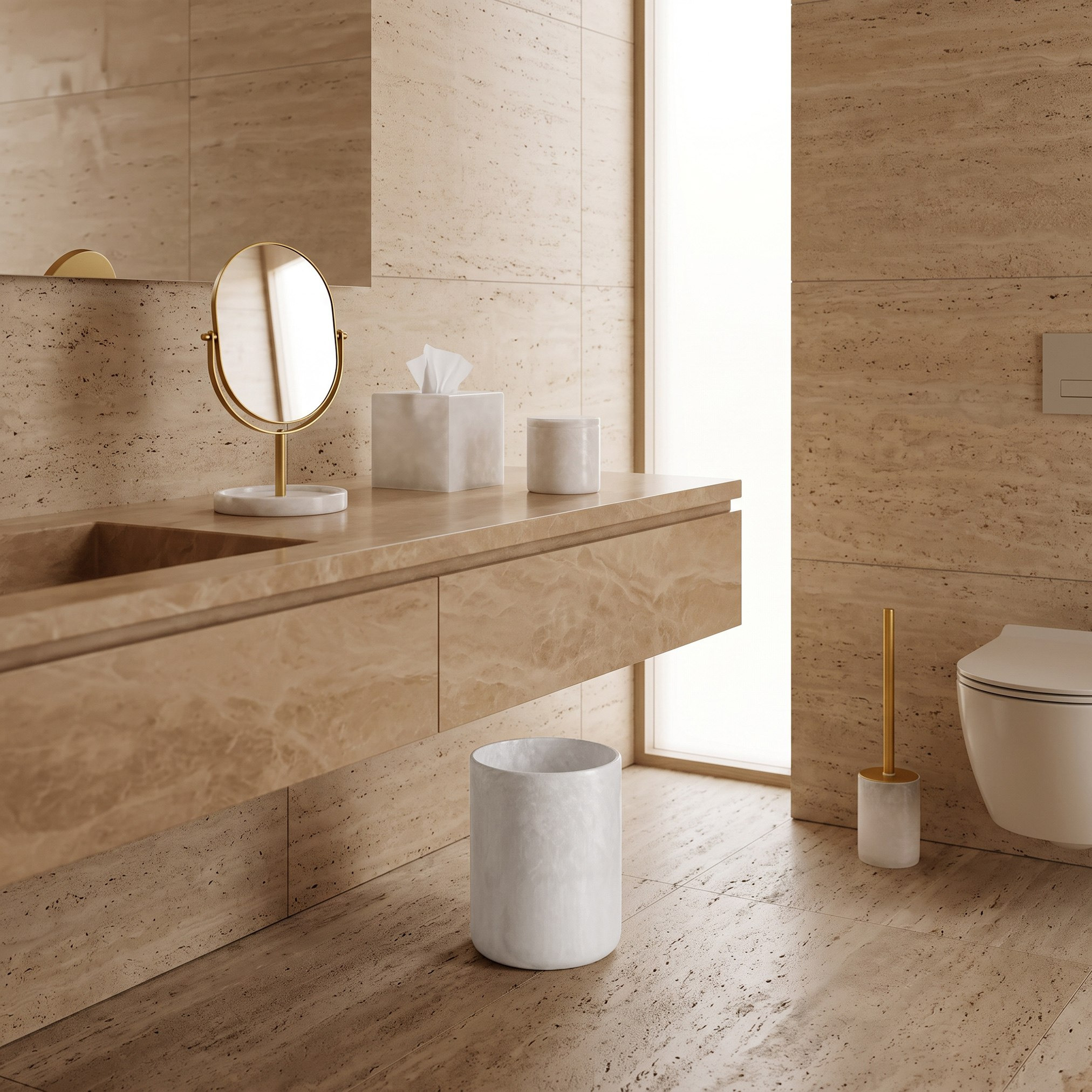 سلة نفايات راتنج - بيرل-hbxdecorandfurnishings-bathroomaccessories-bathroomsets-image-5